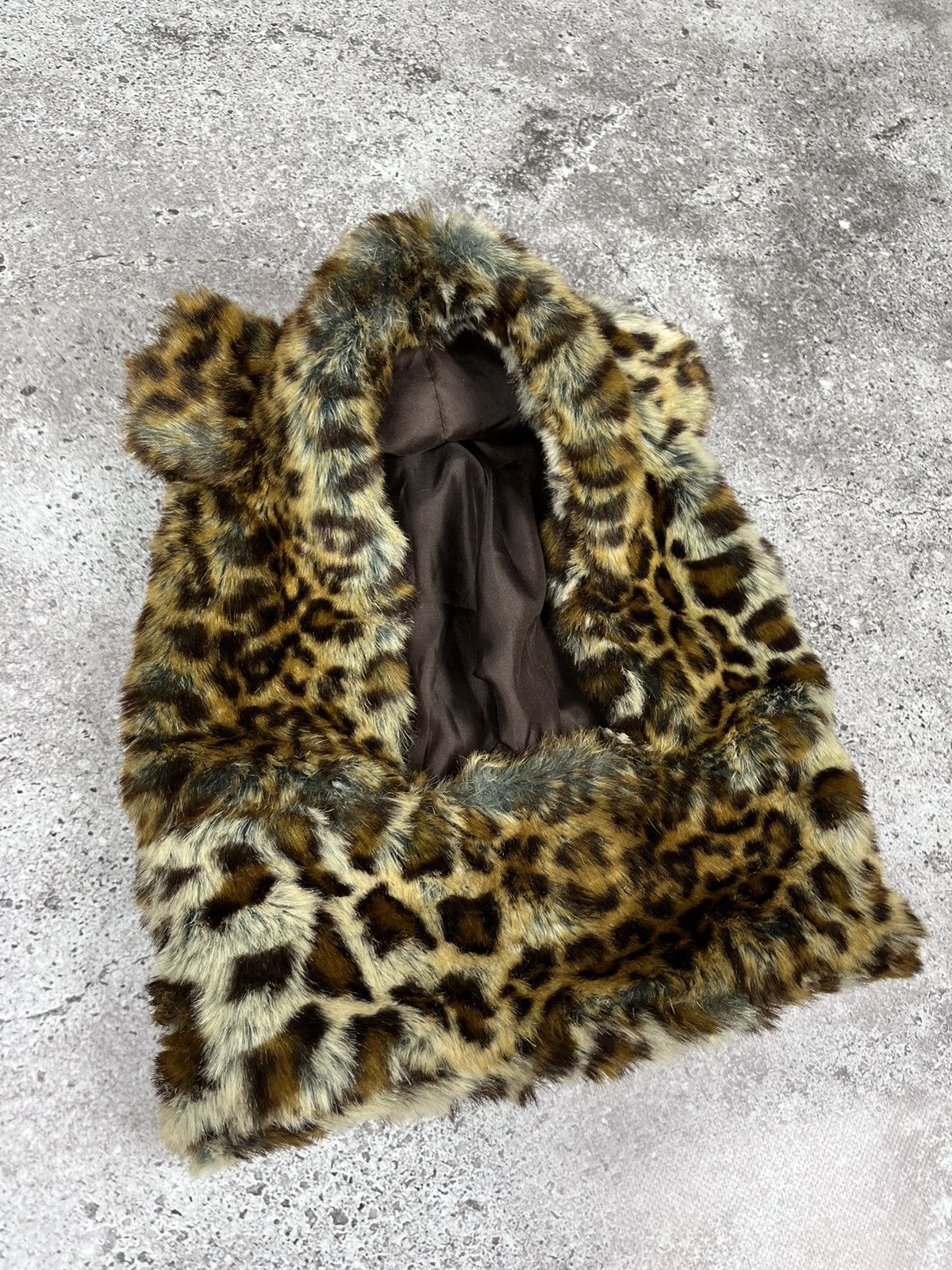 Vintage Vintage Alt Mohair Hat Leopard Balackava Size ONE SIZE - 5 Thumbnail