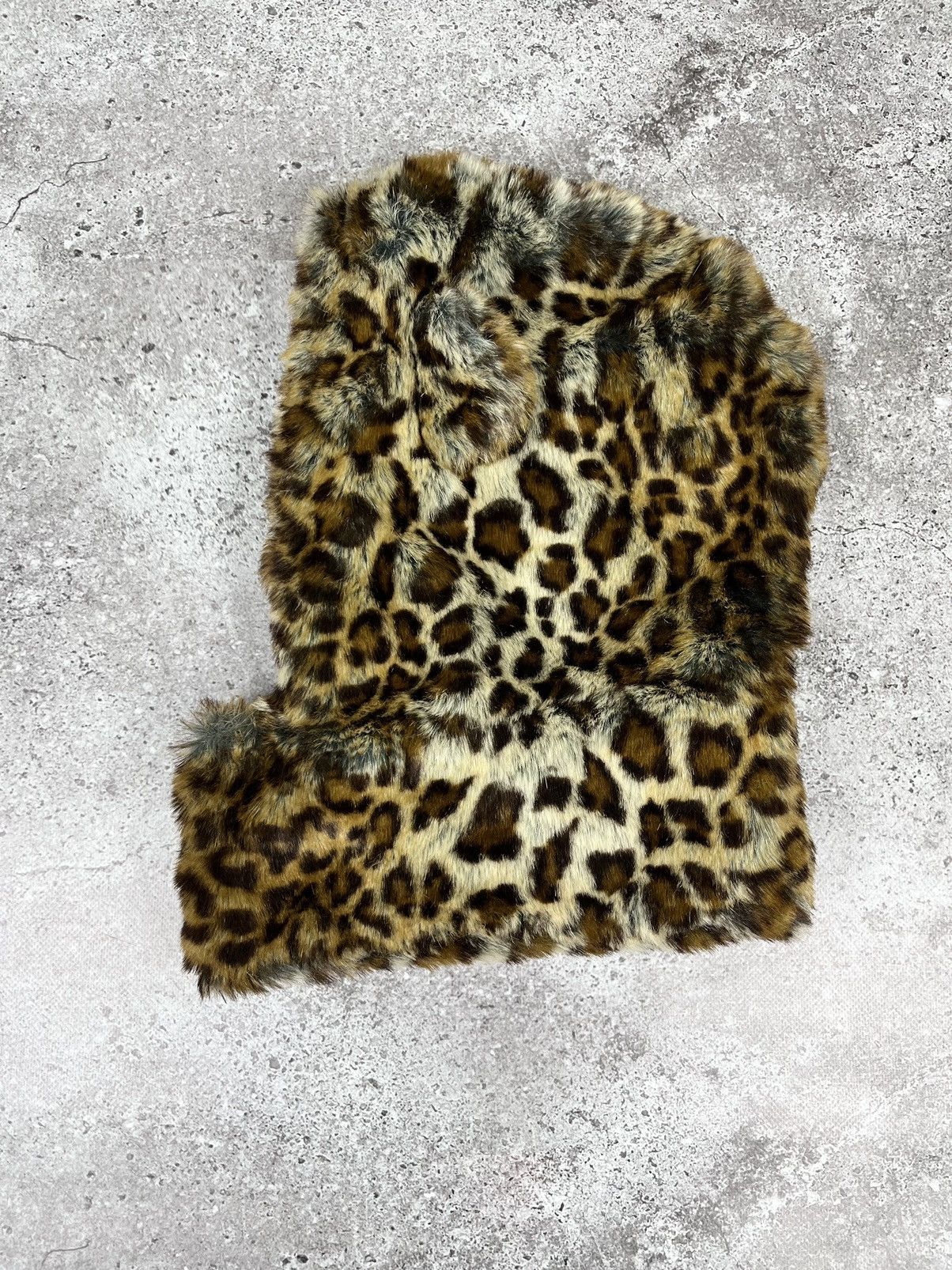 Vintage Vintage Alt Mohair Hat Leopard Balackava Size ONE SIZE - 3 Thumbnail