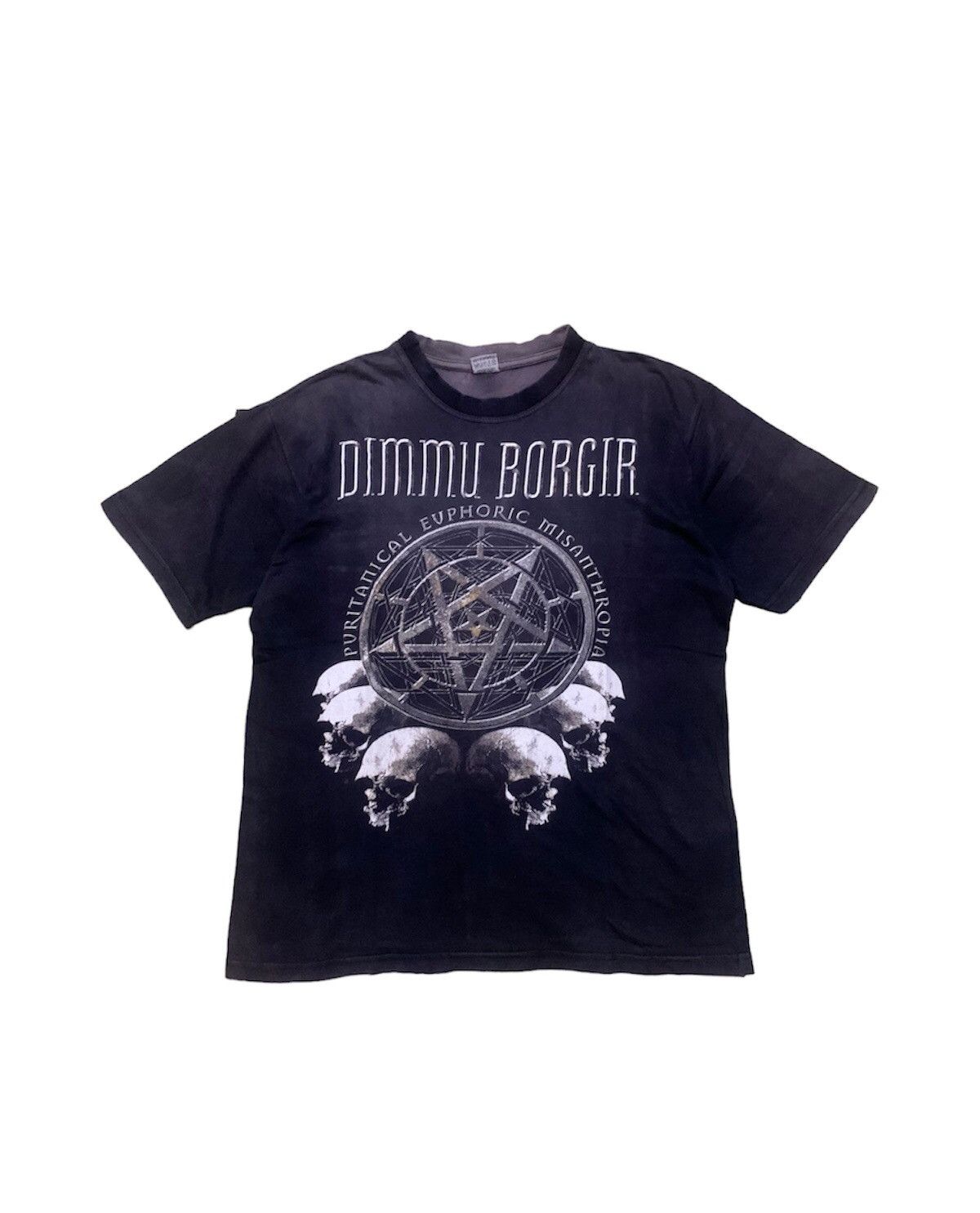 Band Tees × Vintage Vintage Dimmu Borgir 90s T-Shirt Size US L / EU 52-54 / 3 - 1 Thumbnail