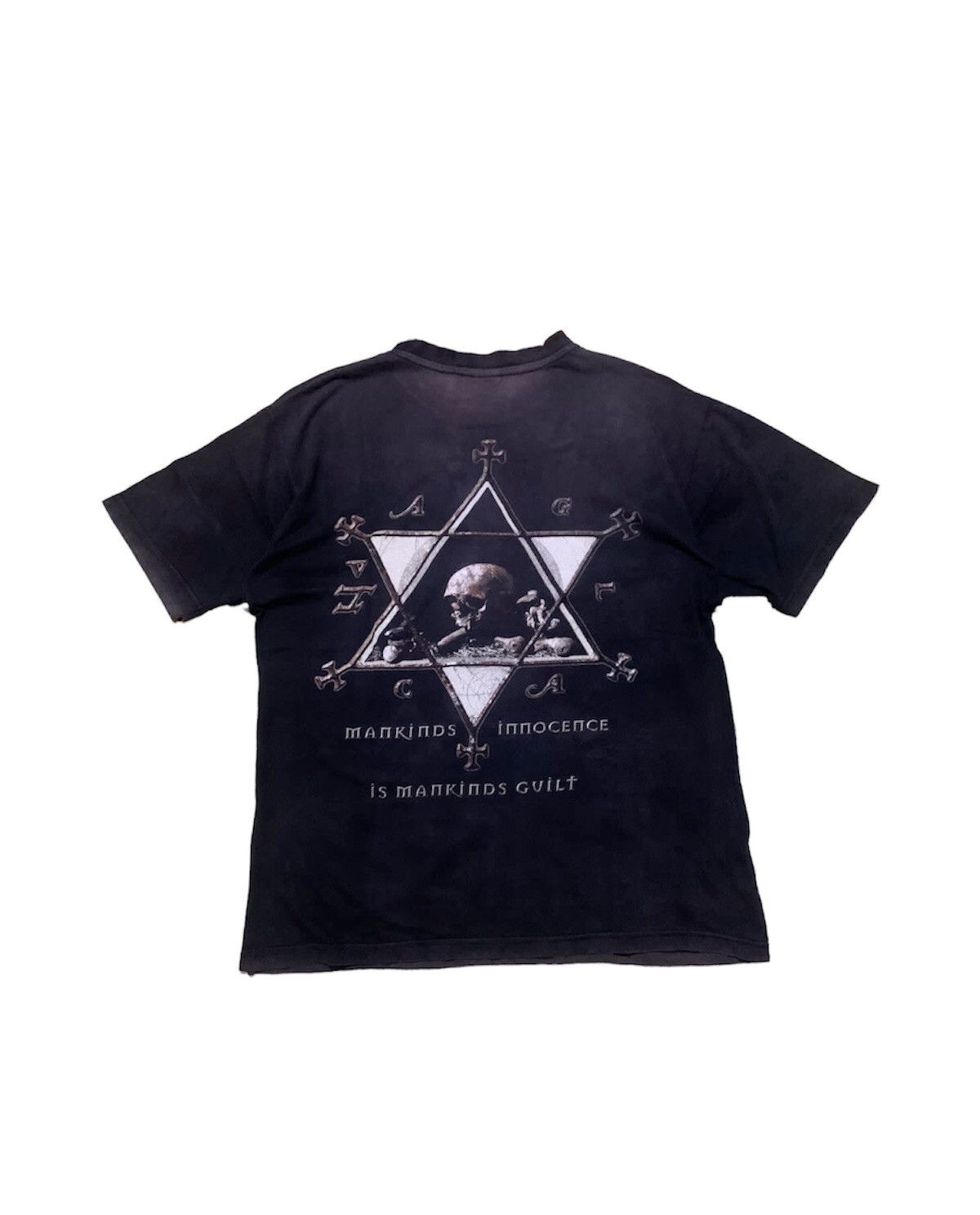 Band Tees × Vintage Vintage Dimmu Borgir 90s T-Shirt Size US L / EU 52-54 / 3 - 6 Thumbnail
