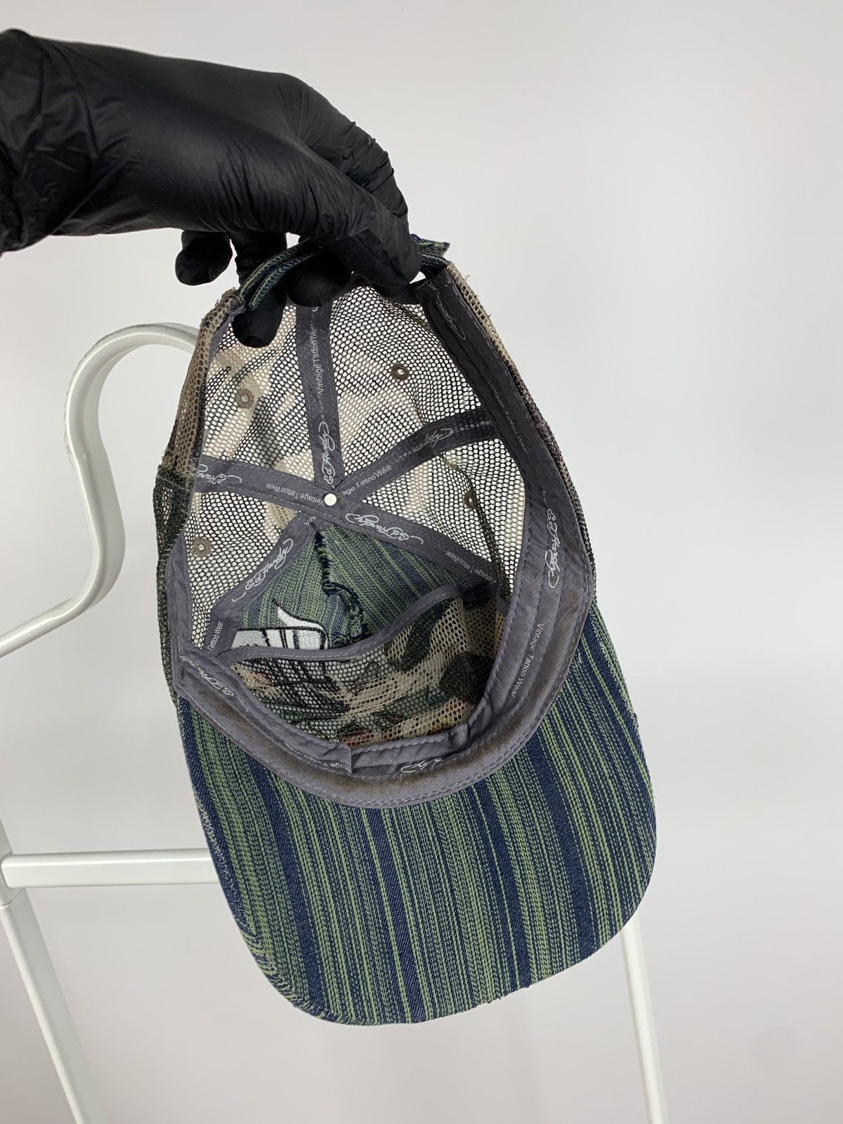 Christian Audigier Vintage Ed Hardy Christian Audigier Skull Camouflage Cap Size ONE SIZE - 9 Thumbnail