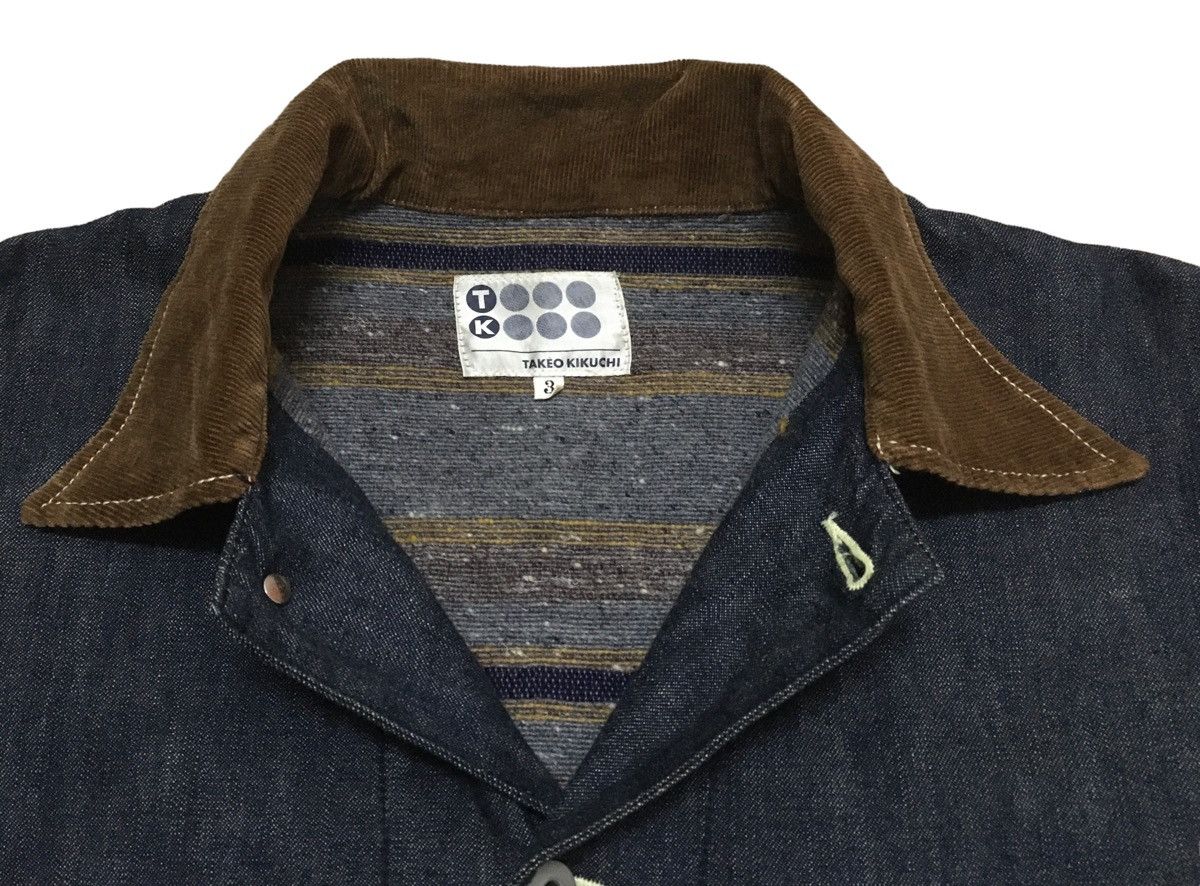 Takeo Kikuchi × Vintage Rare Design Vintage Brand Takeo Kikucki Denim Jacket 1990s Size US L / EU 52-54 / 3 - 5 Thumbnail