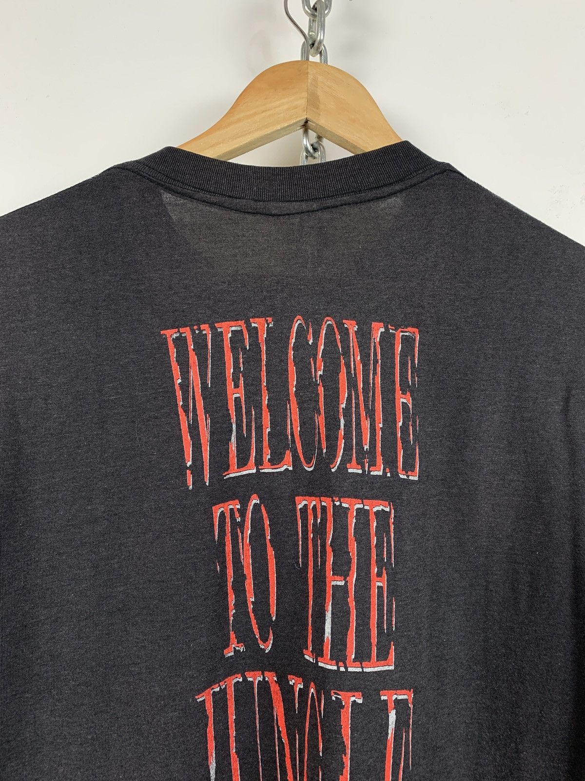 Band Tees 1989 Vintage Guns N Roses Welcome To The Jungle T-Shirt Size US S / EU 44-46 / 1 - 13 Thumbnail