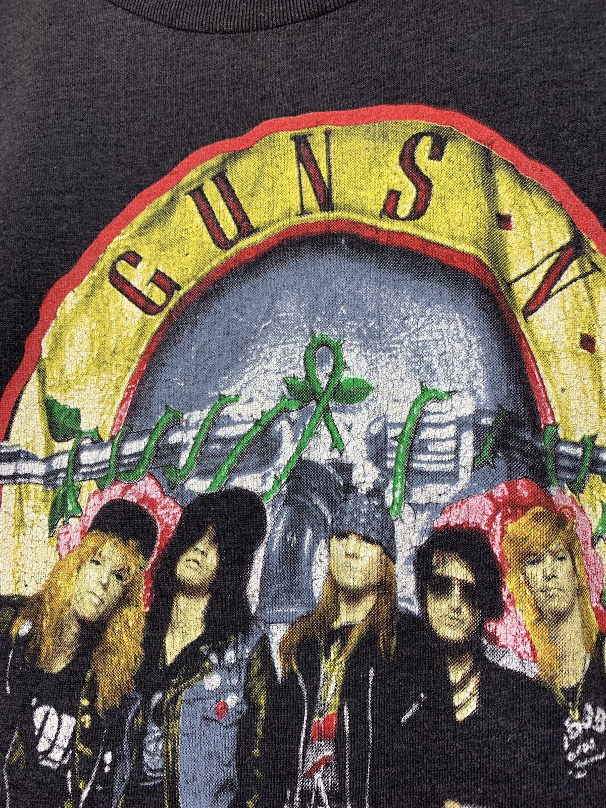 Band Tees 1989 Vintage Guns N Roses Welcome To The Jungle T-Shirt Size US S / EU 44-46 / 1 - 9 Thumbnail