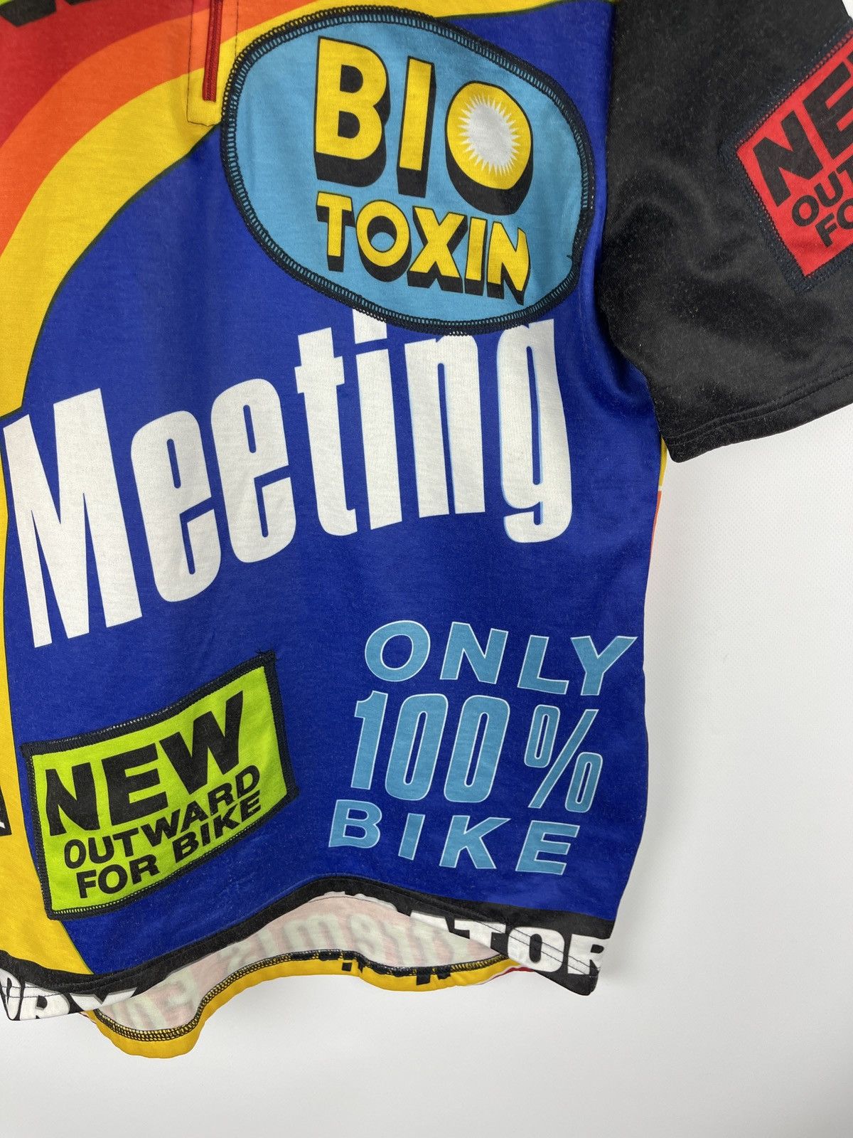 Vintage Meeting Fitness vintage rare new bike cycle jersey Size US L / EU 52-54 / 3 - 4 Thumbnail