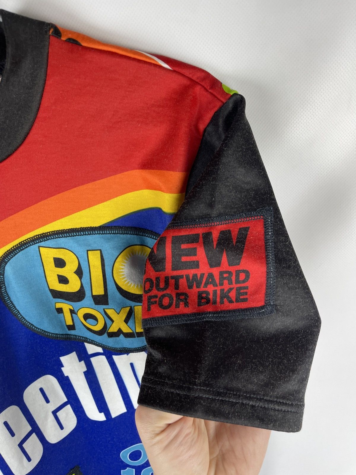 Vintage Meeting Fitness vintage rare new bike cycle jersey Size US L / EU 52-54 / 3 - 7 Thumbnail