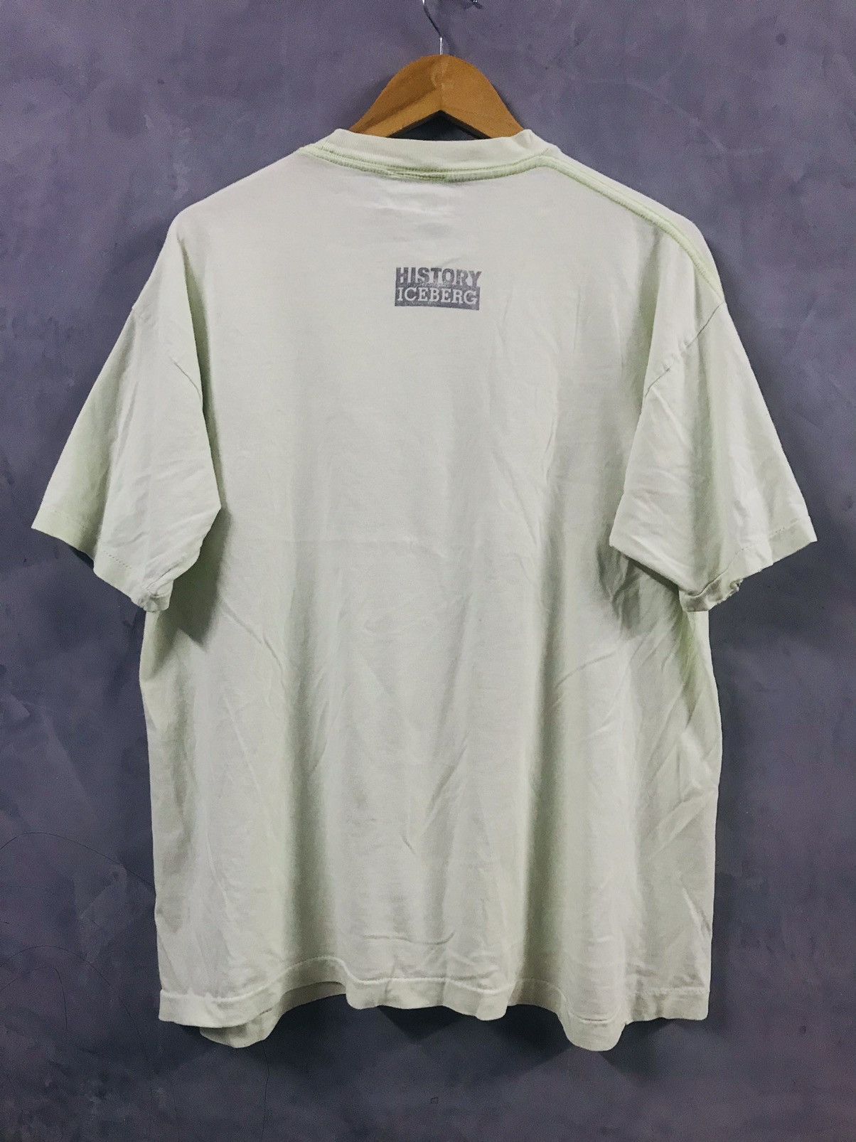 Iceberg Rip And Destroyed ICEBERG T-shirt Size US XXL / EU 58 / 5 - 11 Thumbnail