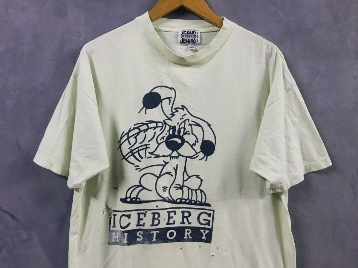 Iceberg Rip And Destroyed ICEBERG T-shirt Size US XXL / EU 58 / 5 - 7 Thumbnail