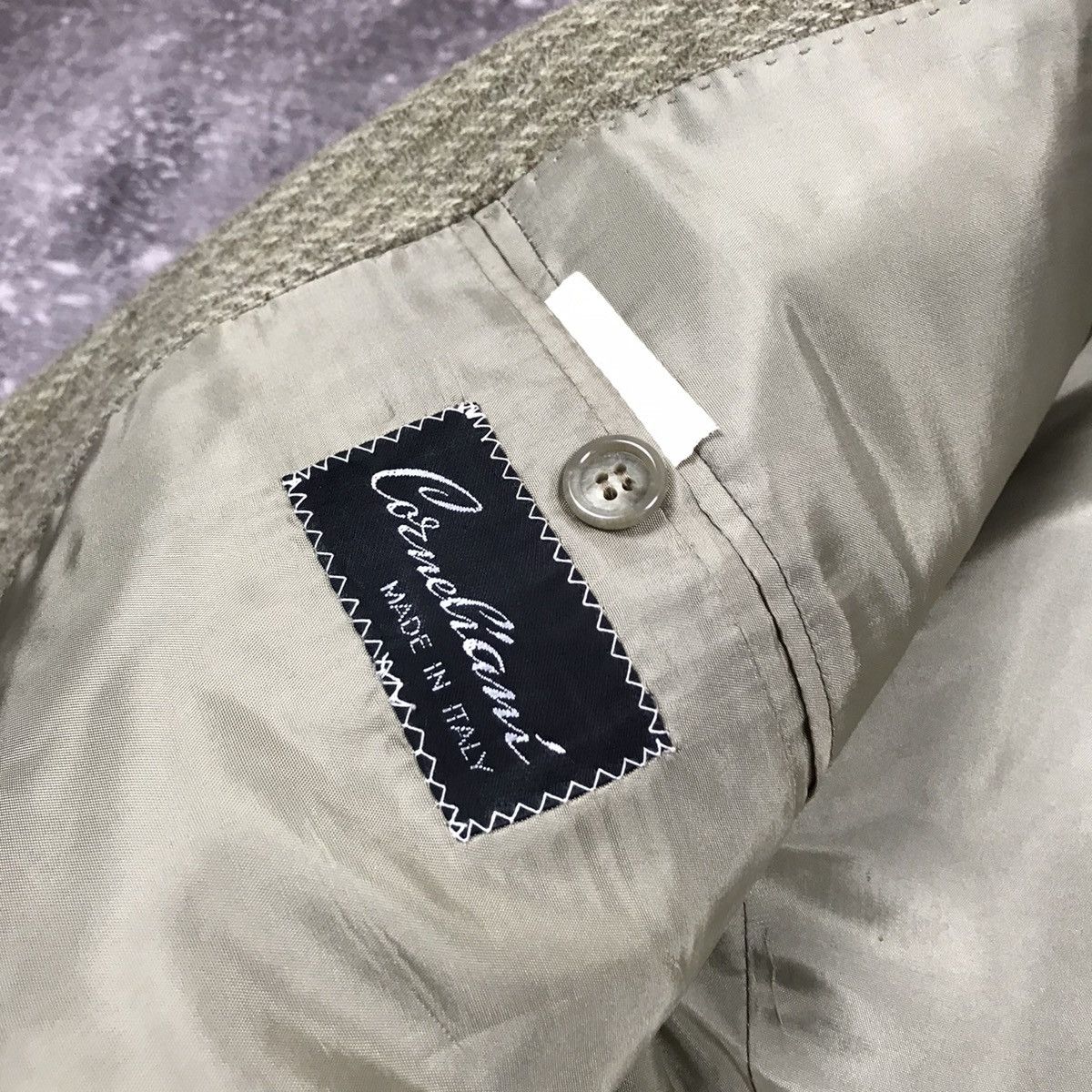 Corneliani Vintage 90’s Corneliani Made in Italy Wool Blazer Size 48R - 8 Thumbnail
