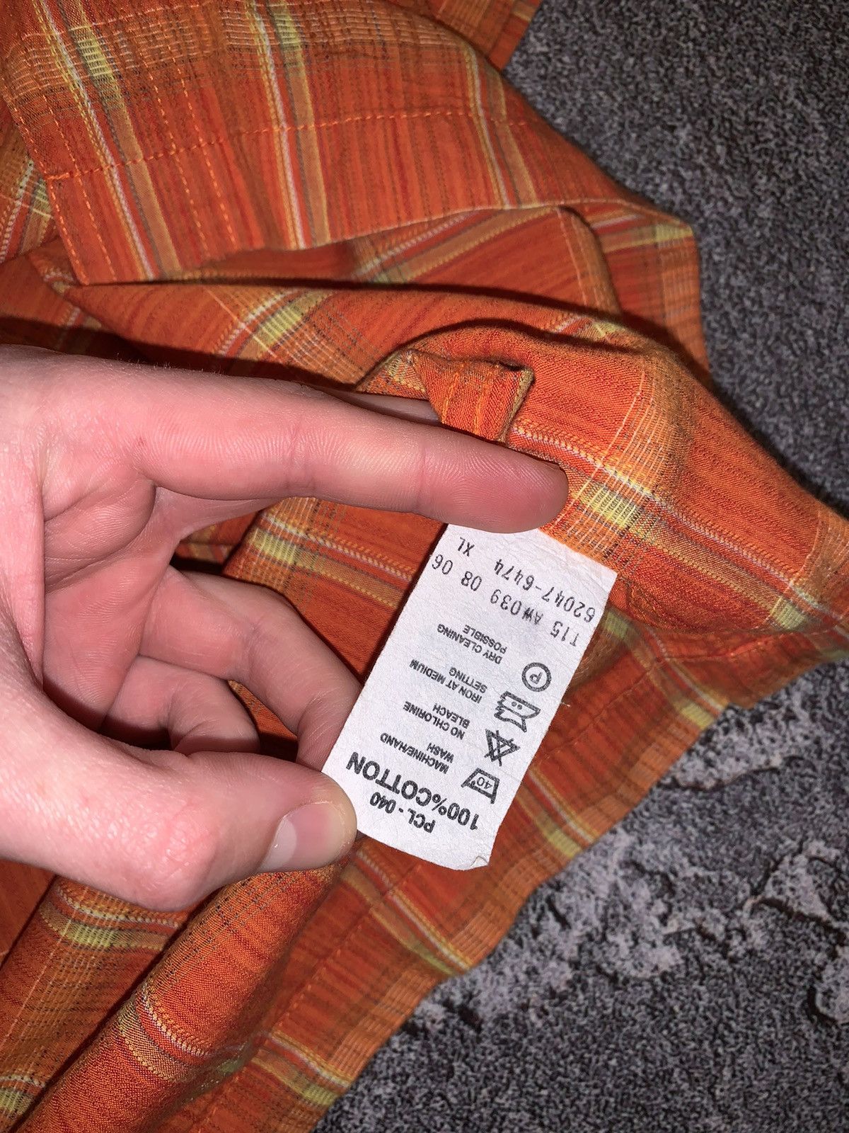 Levi's × Vintage Levi’s flannel shirt short sleeve polo button tee T-shirt Size US XL / EU 56 / 4 - 8 Thumbnail