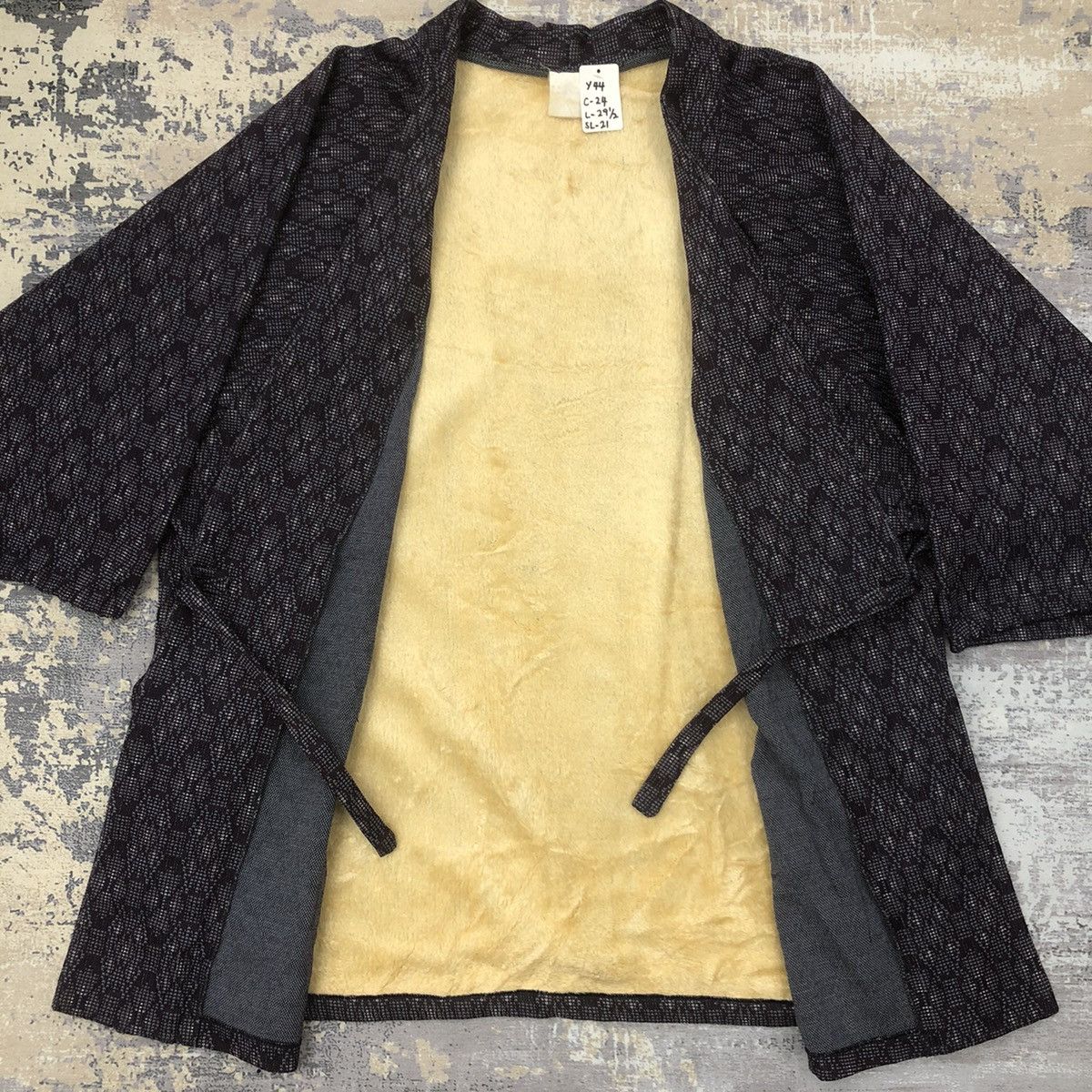 Japanese Brand × Vintage Y44. VTG JAPAN FLEECE TRADITIONAL KIMONO JACKET Size US L / EU 52-54 / 3 - 1 Thumbnail