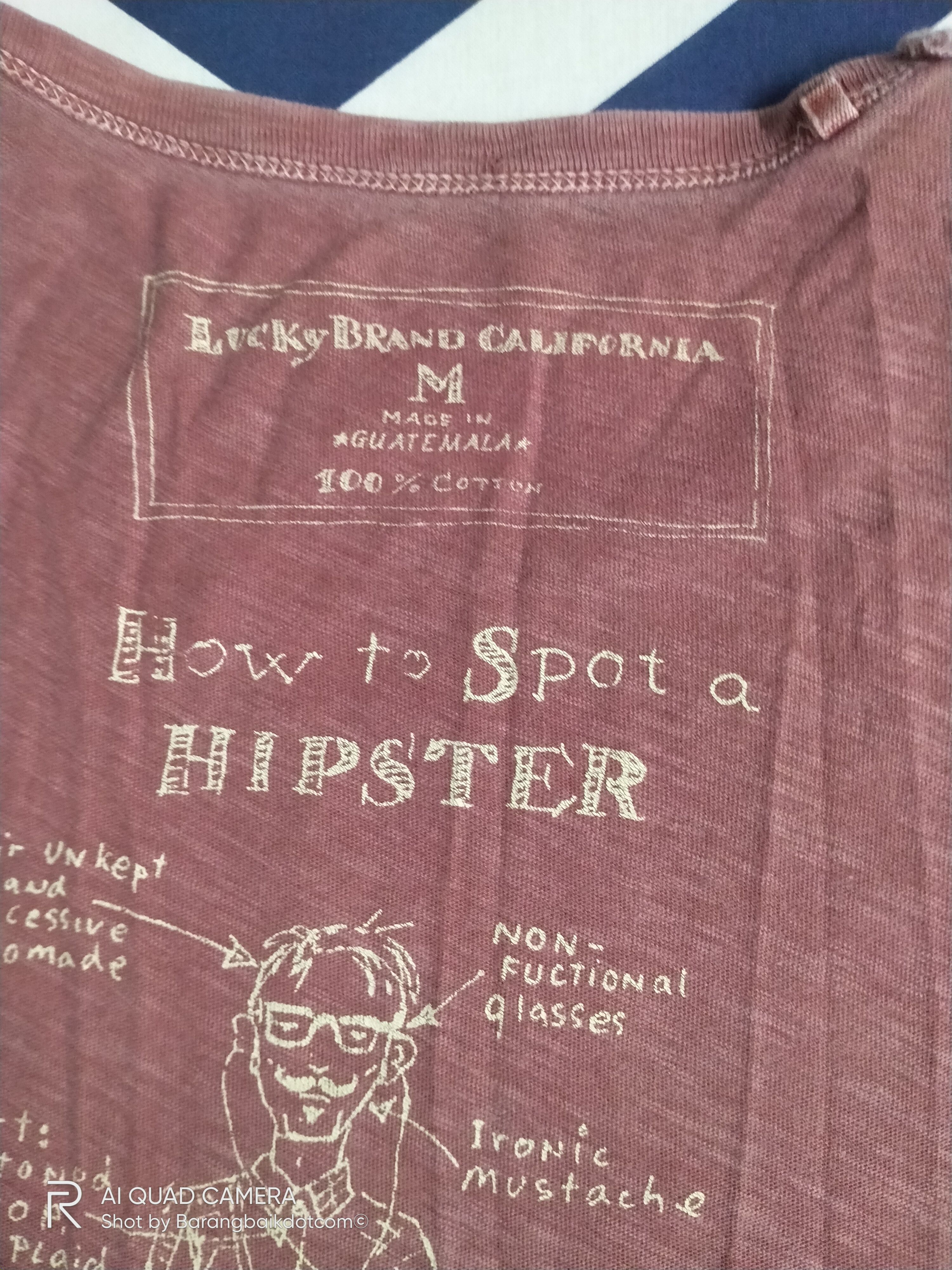 Lucky Brand Don't Feed The Hipster T-shirt Size US M / EU 48-50 / 2 - 9 Thumbnail