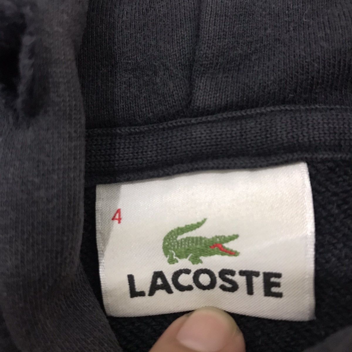 Lacoste Lacoste Big Logo Hoodie Sweatshirt Size US L / EU 52-54 / 3 - 4 Thumbnail