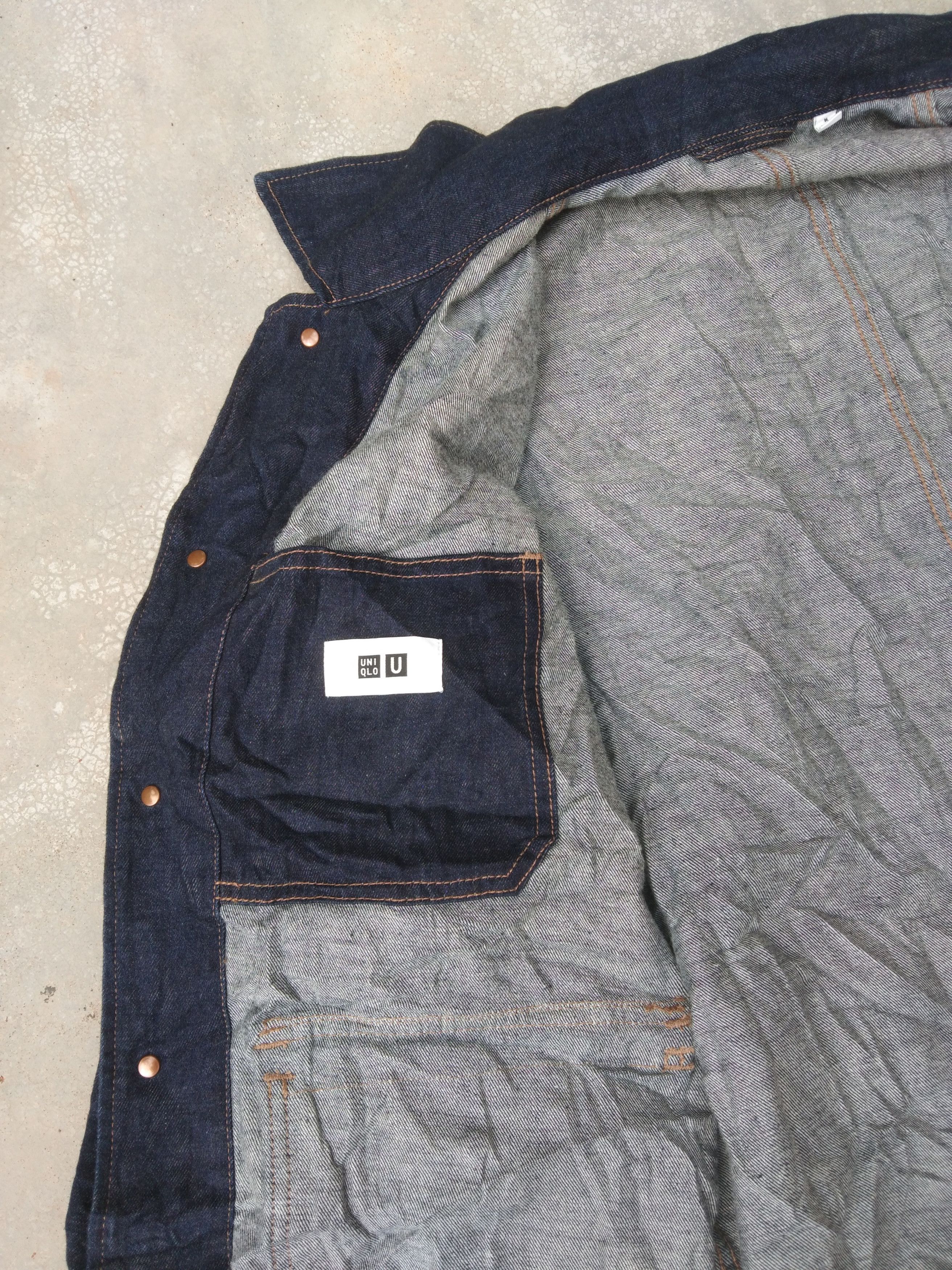 Japanese Brand Uniqlo Denim Jacket Size US M / EU 48-50 / 2 - 7 Thumbnail