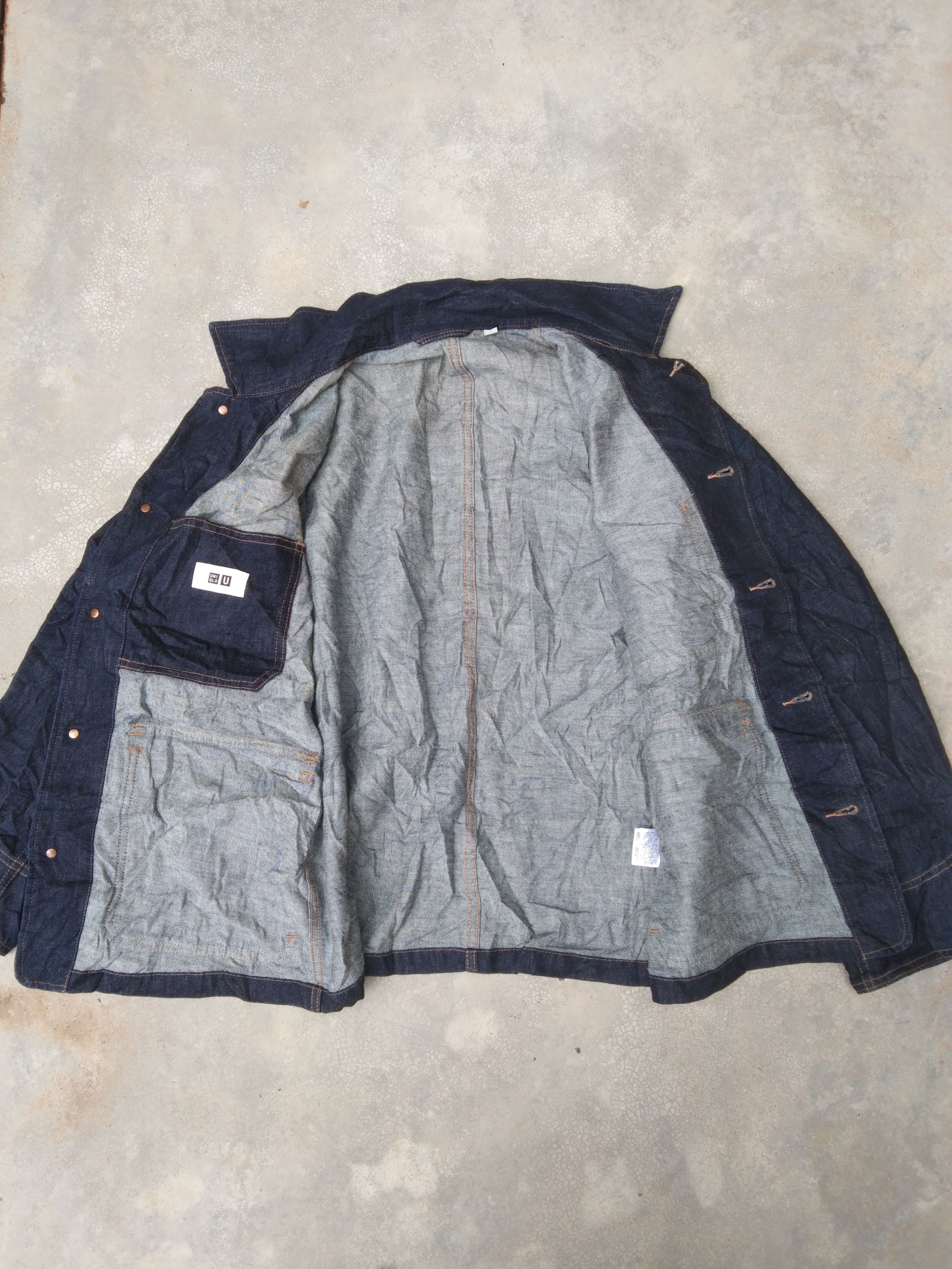 Japanese Brand Uniqlo Denim Jacket Size US M / EU 48-50 / 2 - 6 Thumbnail