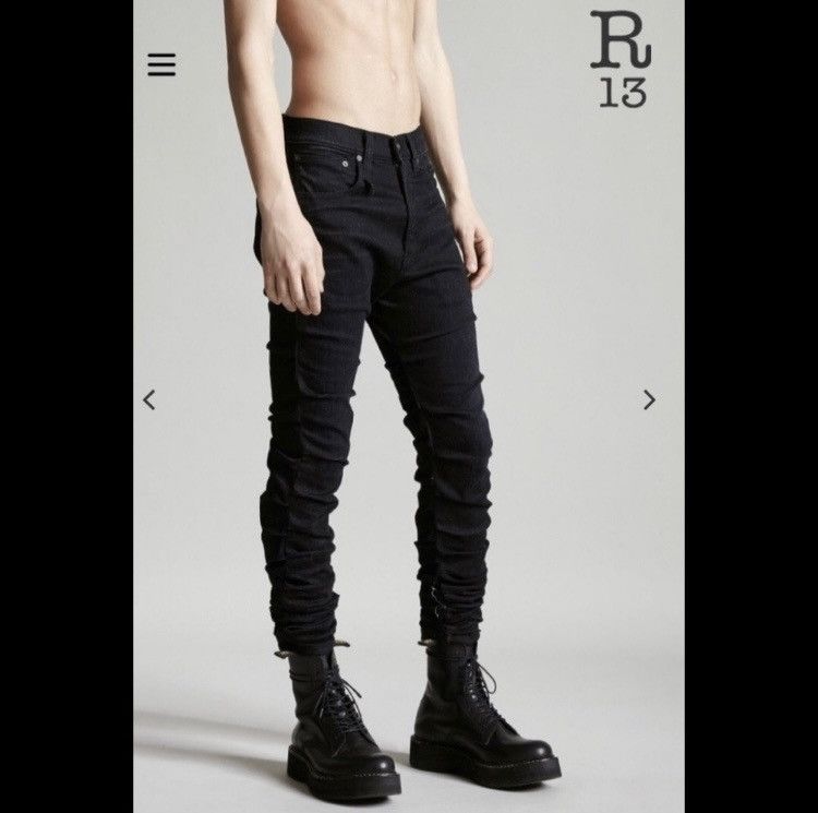 R13 R13 Skywalker Skinny Jeans Size US 30 / EU 46 - 1 Thumbnail