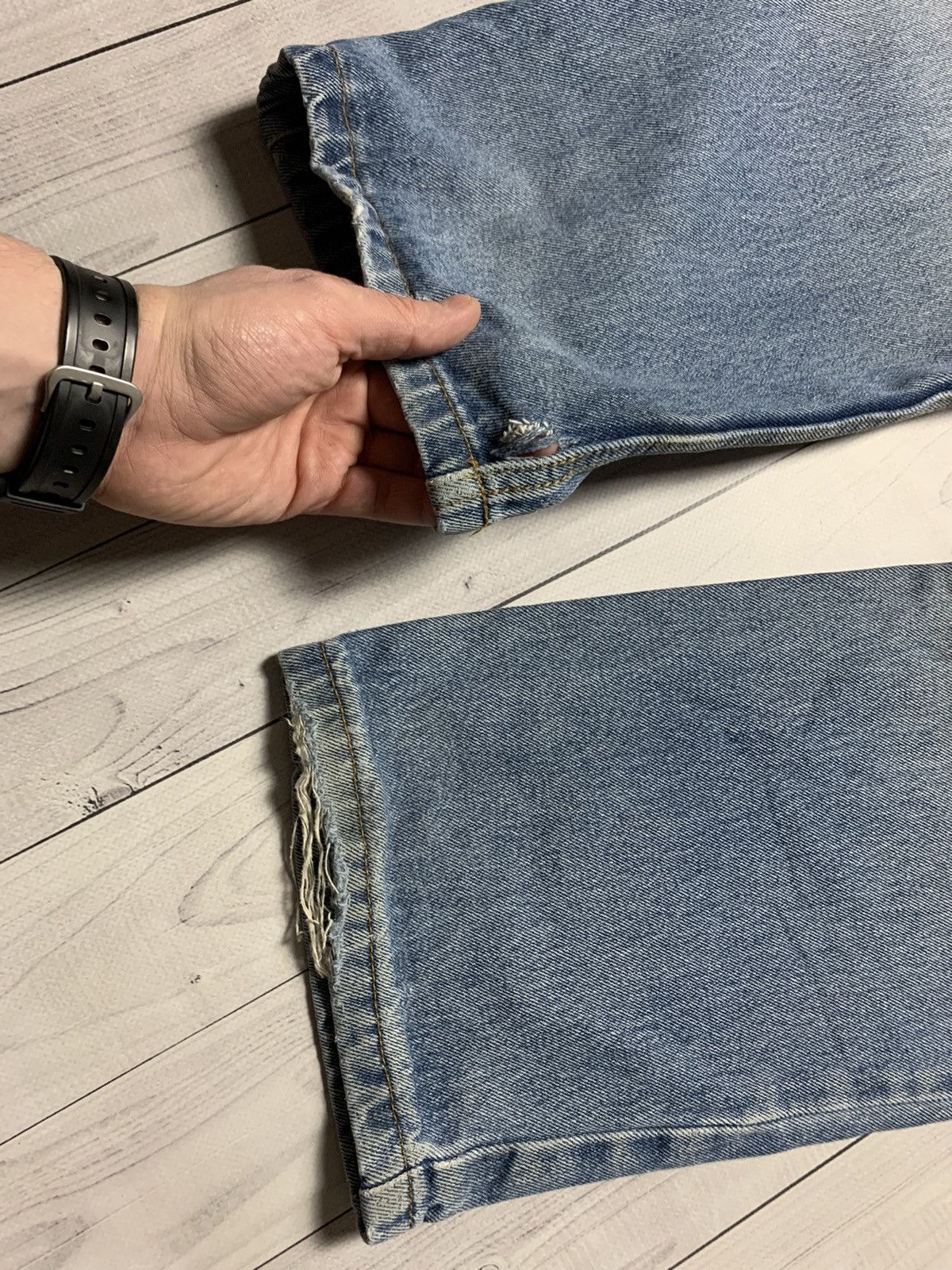 Dickies × Vintage Vintage Dickies denim jeans distressed Size US 34 / EU 50 - 8 Thumbnail