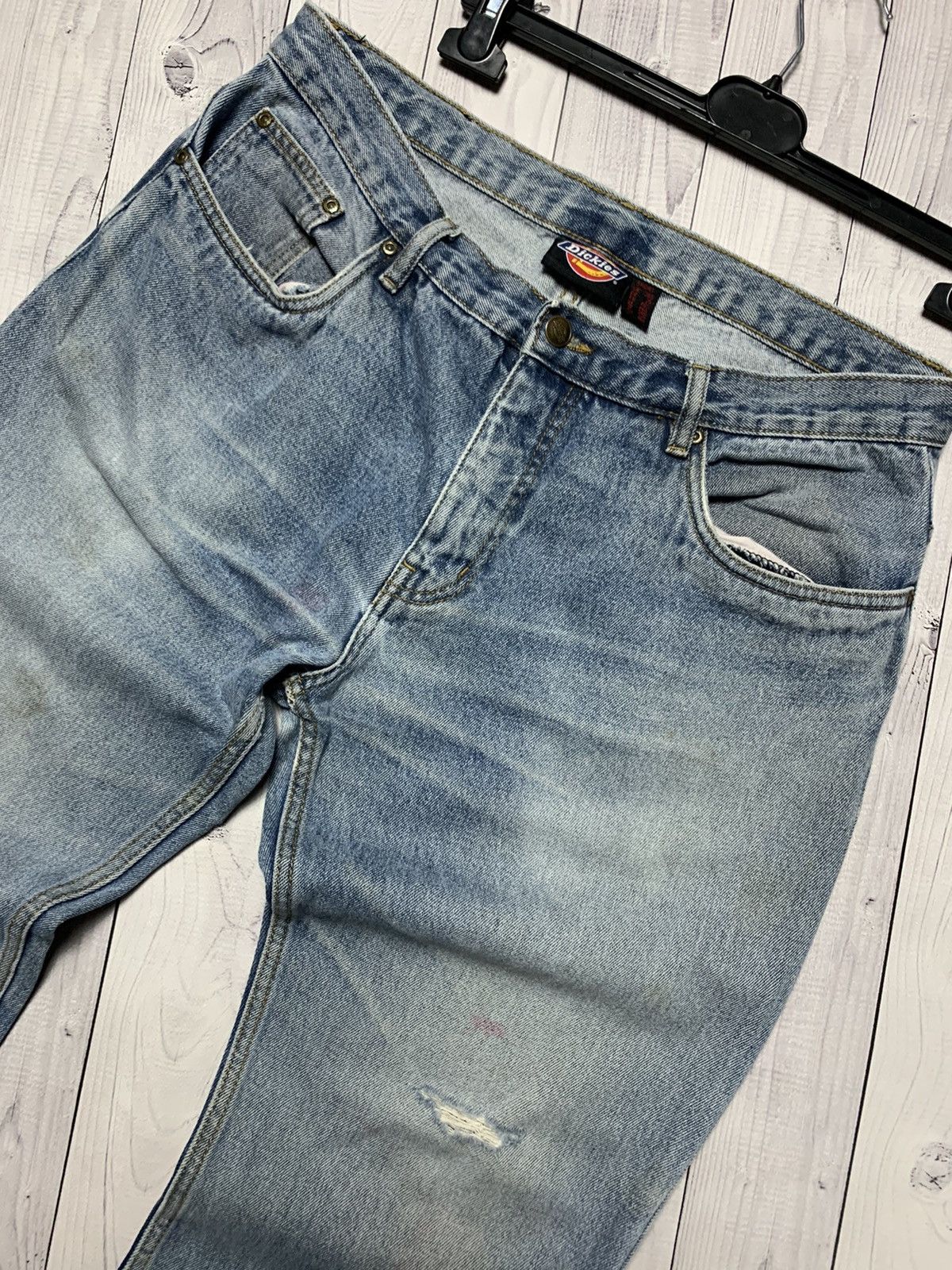 Dickies × Vintage Vintage Dickies denim jeans distressed Size US 34 / EU 50 - 5 Thumbnail