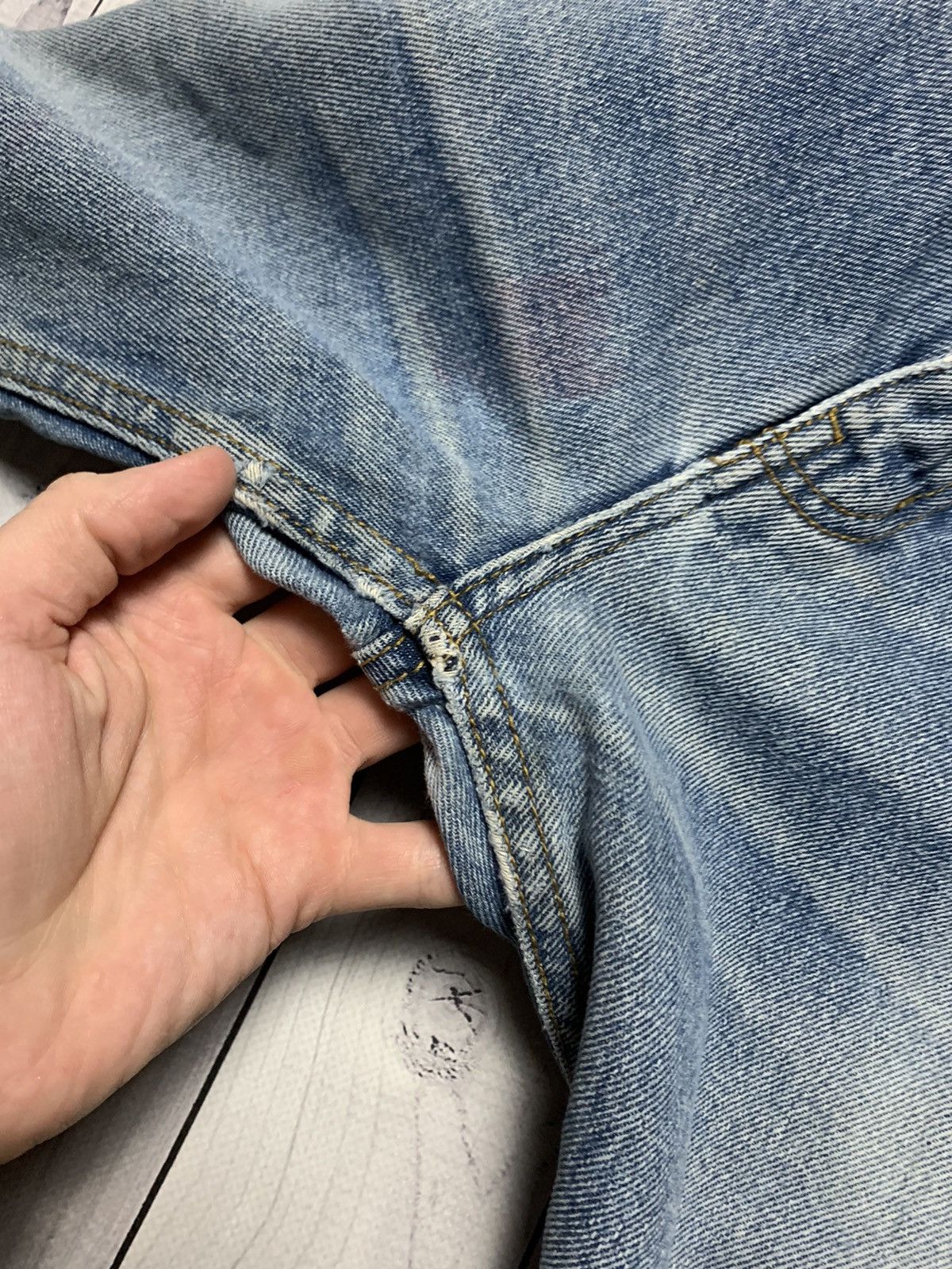 Dickies × Vintage Vintage Dickies denim jeans distressed Size US 34 / EU 50 - 13 Thumbnail