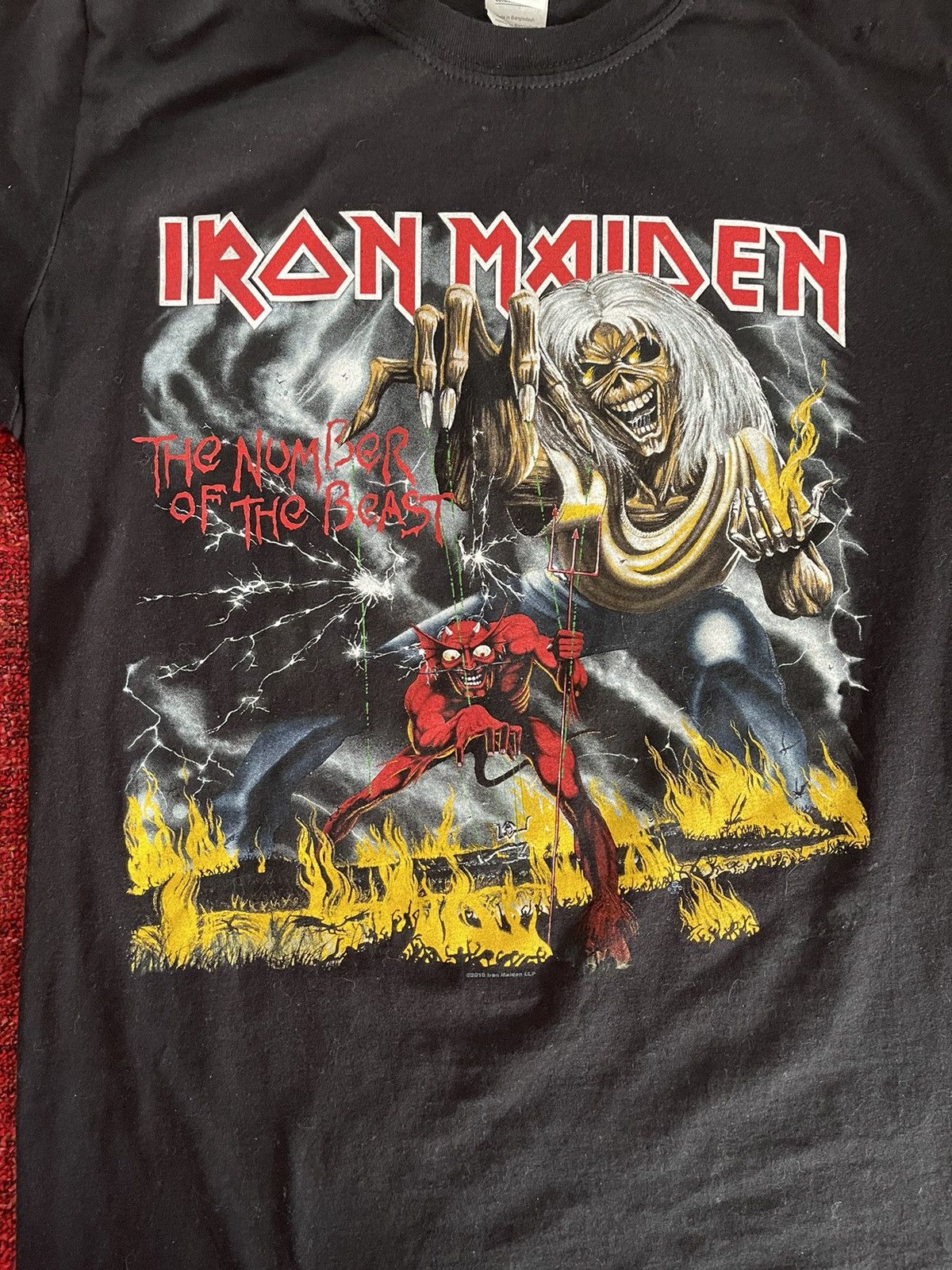 Band Tees × Vintage Iron Maiden vintage 2010 y2k t-shirt Size US M / EU 48-50 / 2 - 2 Thumbnail