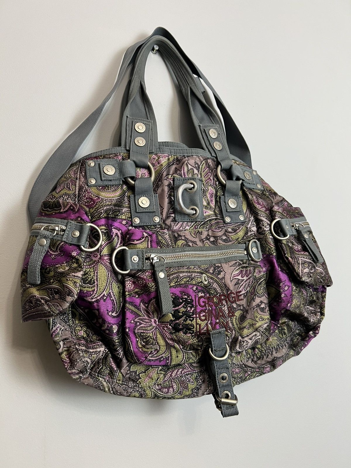 Japanese Brand George Gina Lucy Danish bobtail Multipocket Handbag Alyx Size ONE SIZE - 3 Thumbnail