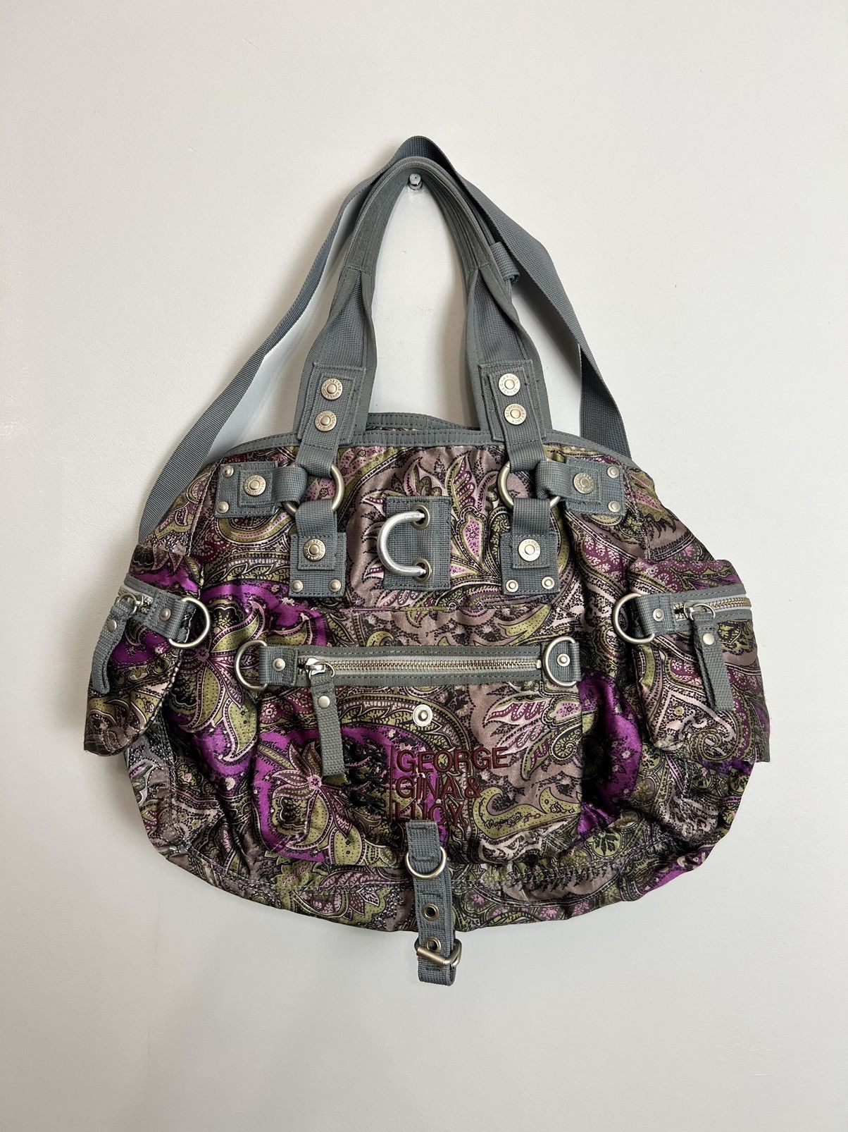 Japanese Brand George Gina Lucy Danish bobtail Multipocket Handbag Alyx Size ONE SIZE - 1 Thumbnail