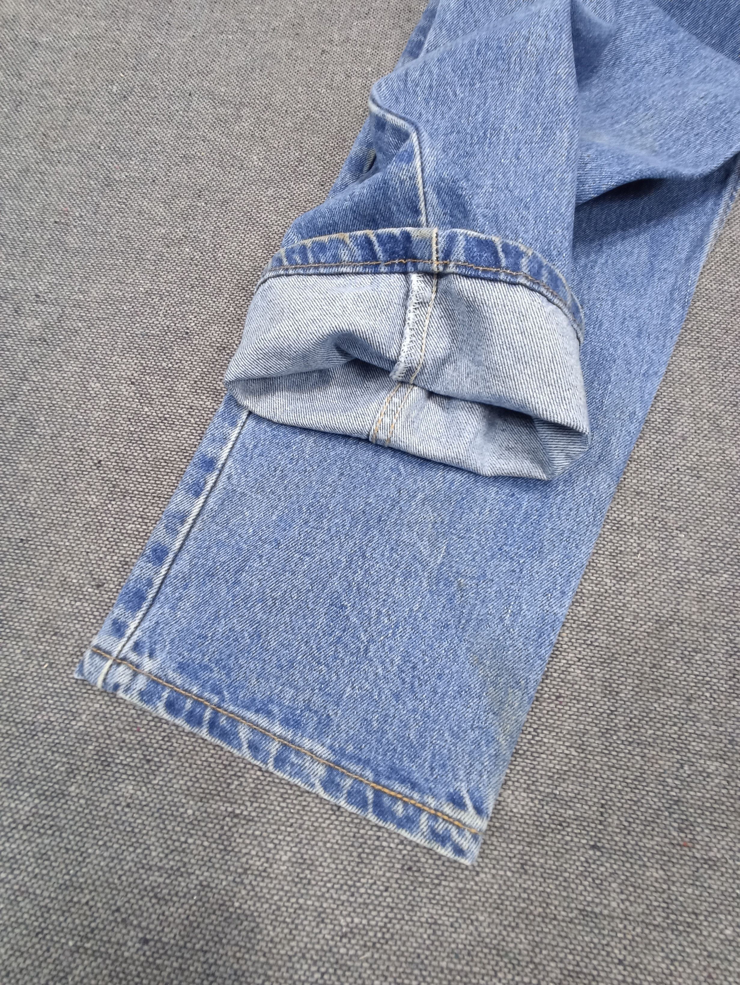Jean × Levi's × Vintage 90s Vintage Levis 550 Blue Wash Jeans - J121 Size US 33 - 6 Thumbnail
