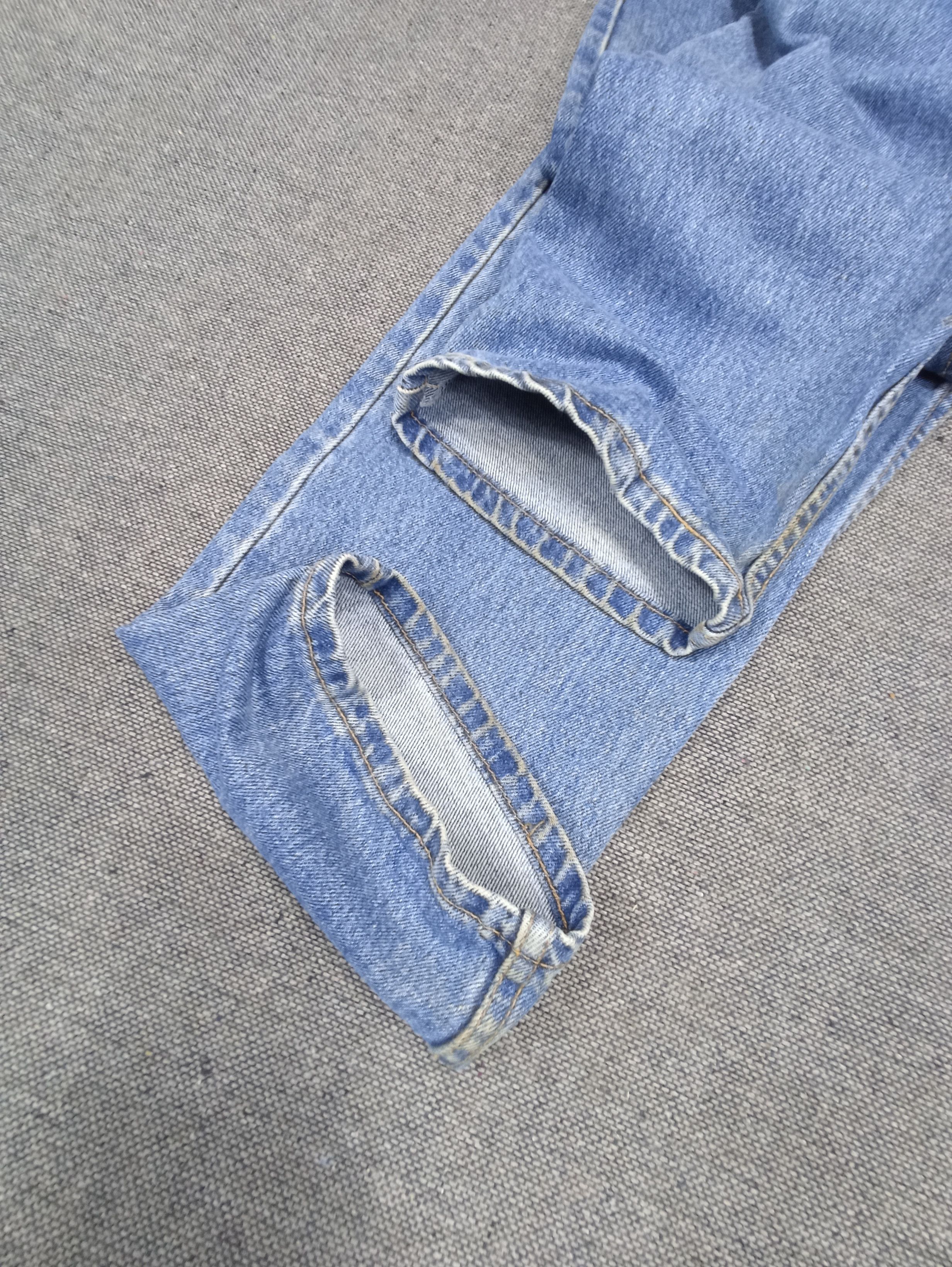Jean × Levi's × Vintage 90s Vintage Levis 550 Blue Wash Jeans - J121 Size US 33 - 7 Thumbnail