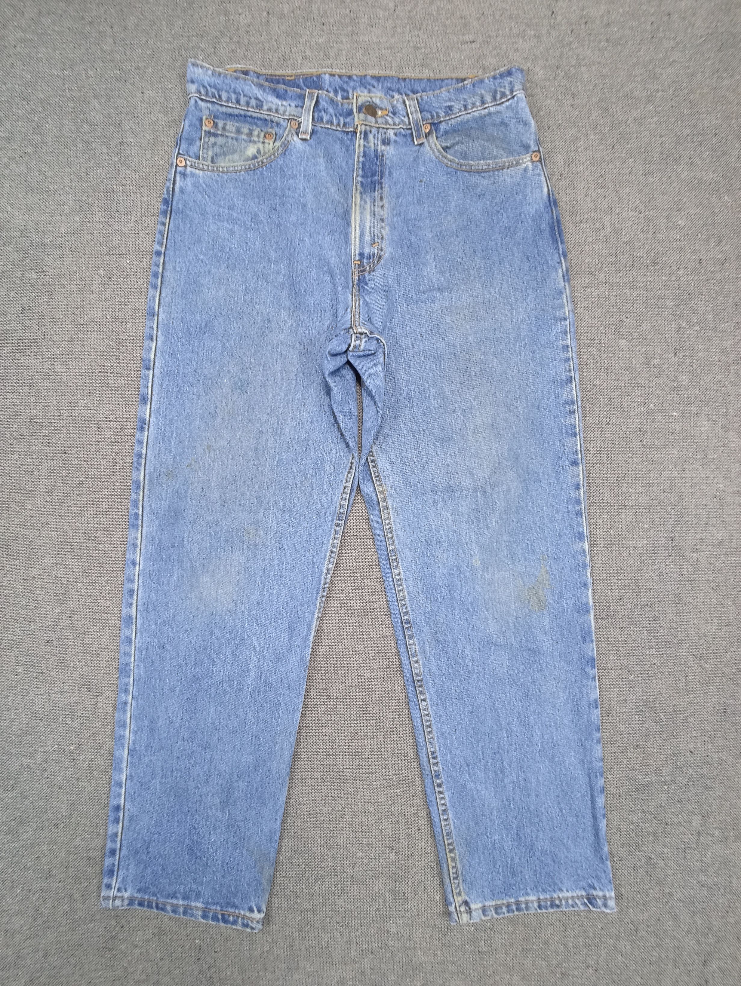 90s Vintage Levis 550 Blue Wash Jeans - J121