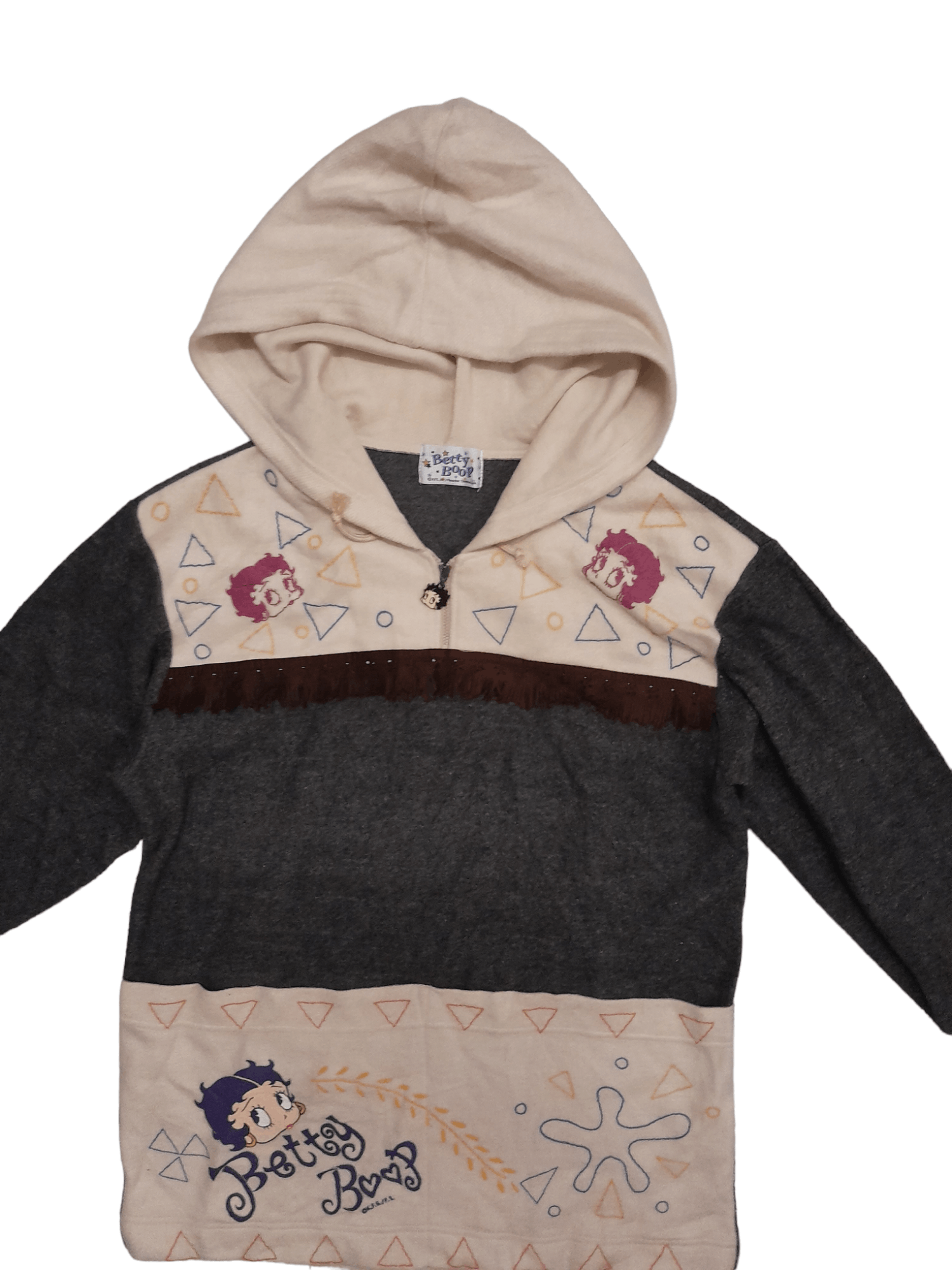 Anime × Cartoon Network × Vintage Betty Boop Sweater Fleischer Studio (E578) Size US M / EU 48-50 / 2 - 2 Thumbnail
