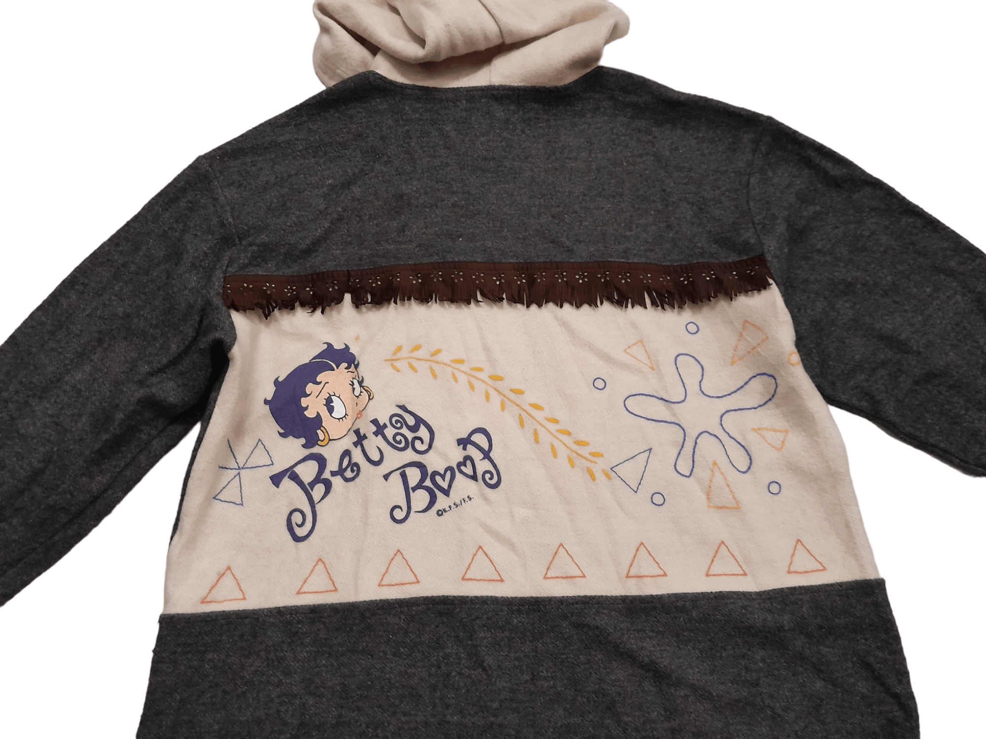 Anime × Cartoon Network × Vintage Betty Boop Sweater Fleischer Studio (E578) Size US M / EU 48-50 / 2 - 5 Thumbnail
