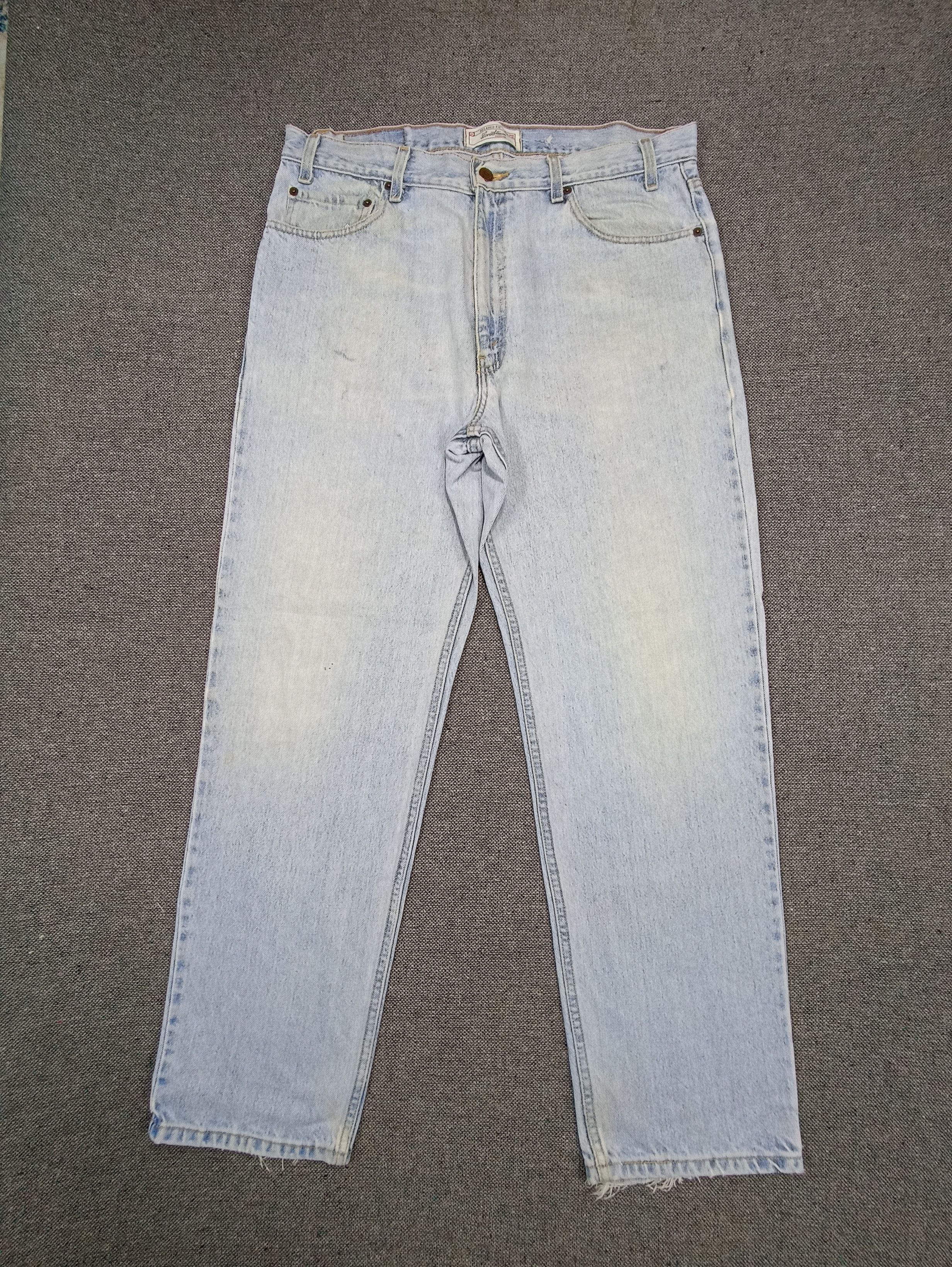 Jean × Levi's × Vintage Vintage Signature Light Blue Wash Jeans - J123 Size US 37 - 1 Thumbnail