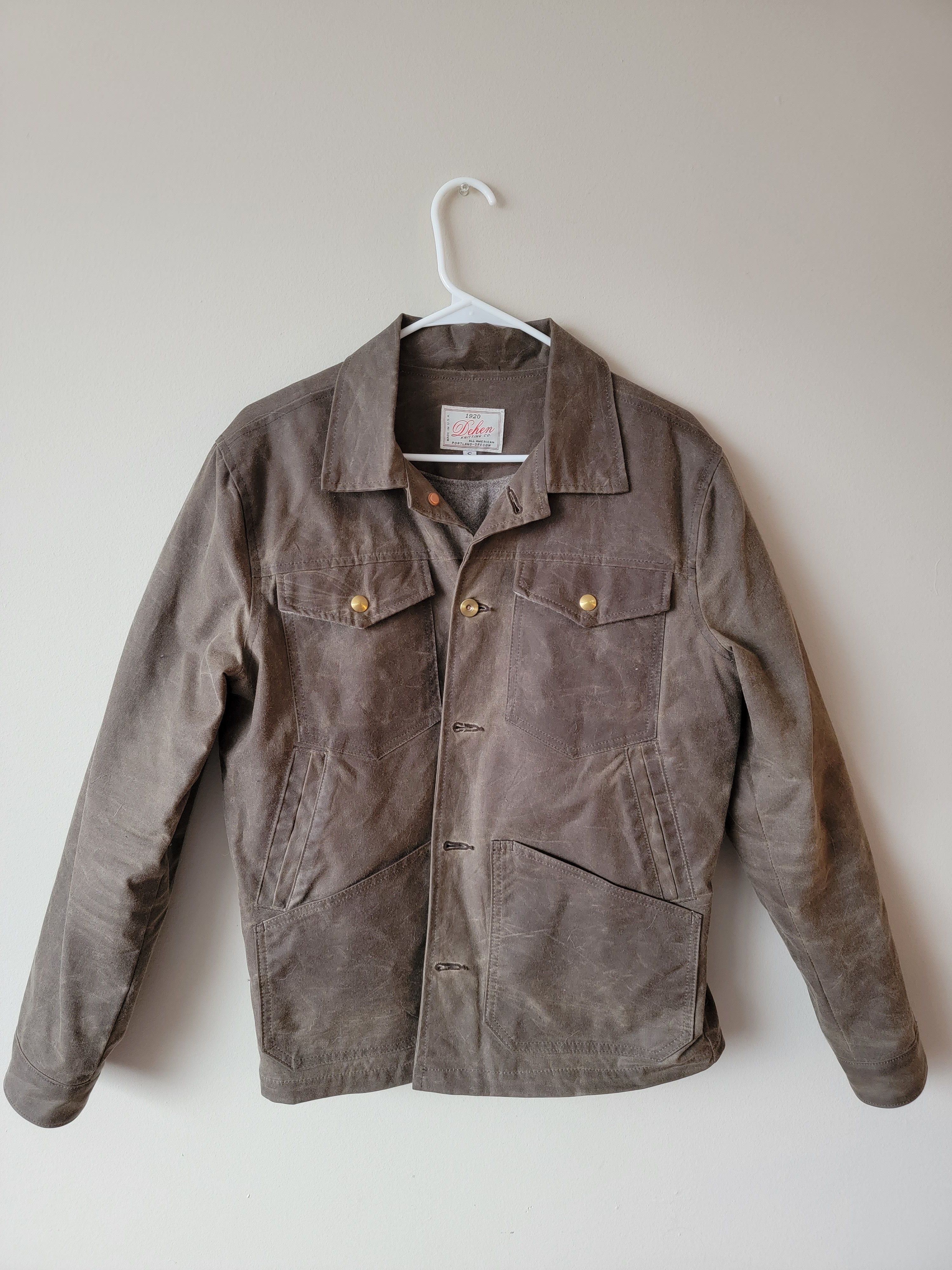 Dehen 1920 Dehen x Ship John Hopkins waxed canvas jacket | Grailed