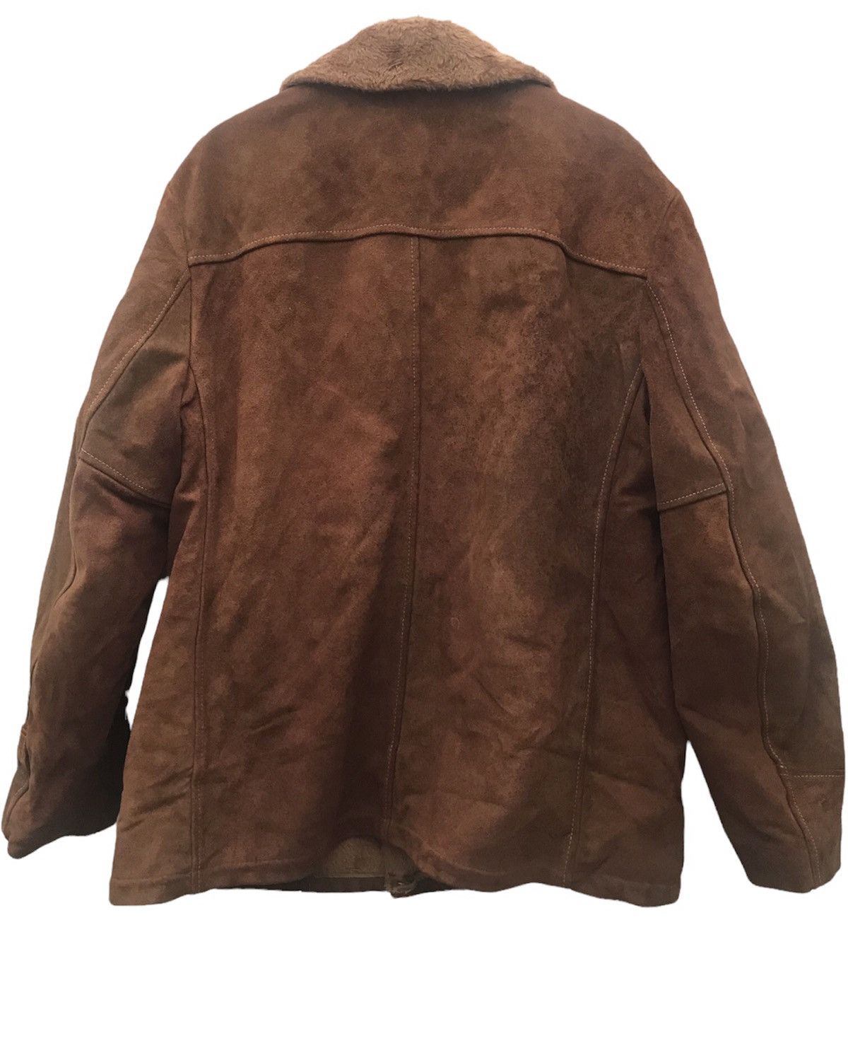 Sears Sears The Leather Shop Western Sherpa Suede Leather Jacket Size US M / EU 48-50 / 2 - 2 Thumbnail