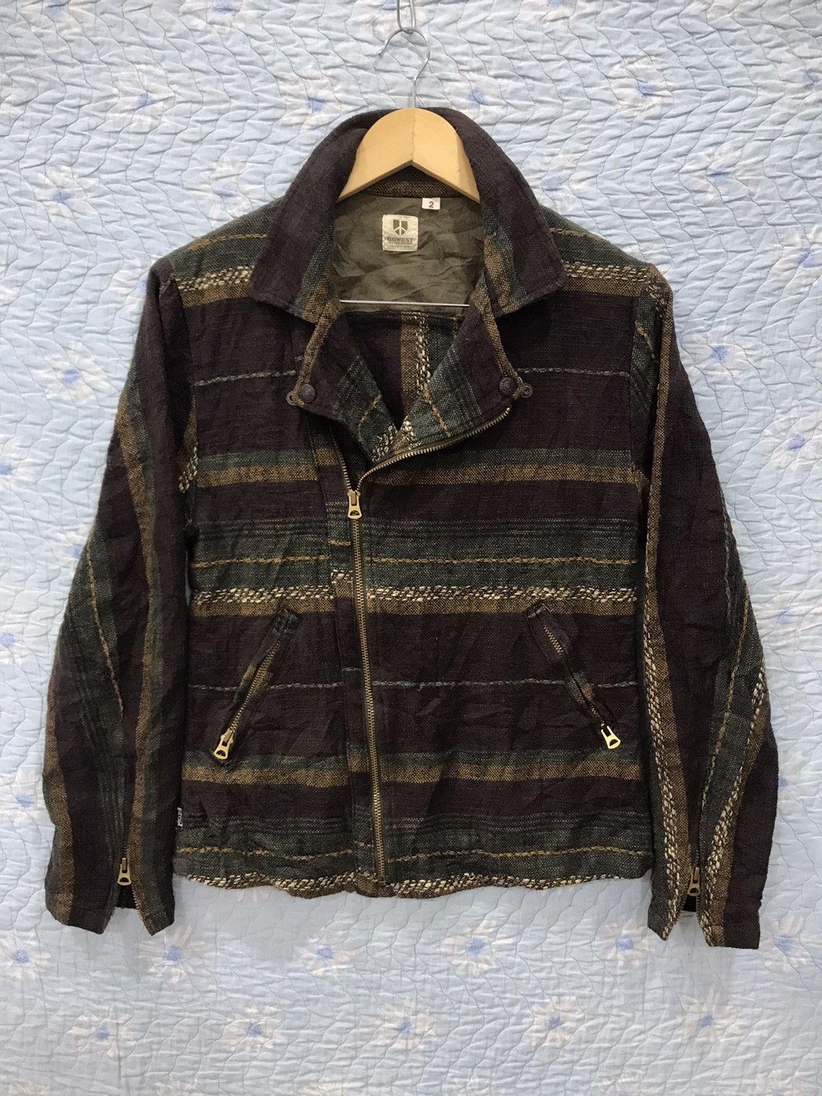 Kapital Kountry 🔥STEALS GOWEST PATCHWORK DOUBLE COLLOR JACKET Size US S / EU 44-46 / 1 - 1 Thumbnail