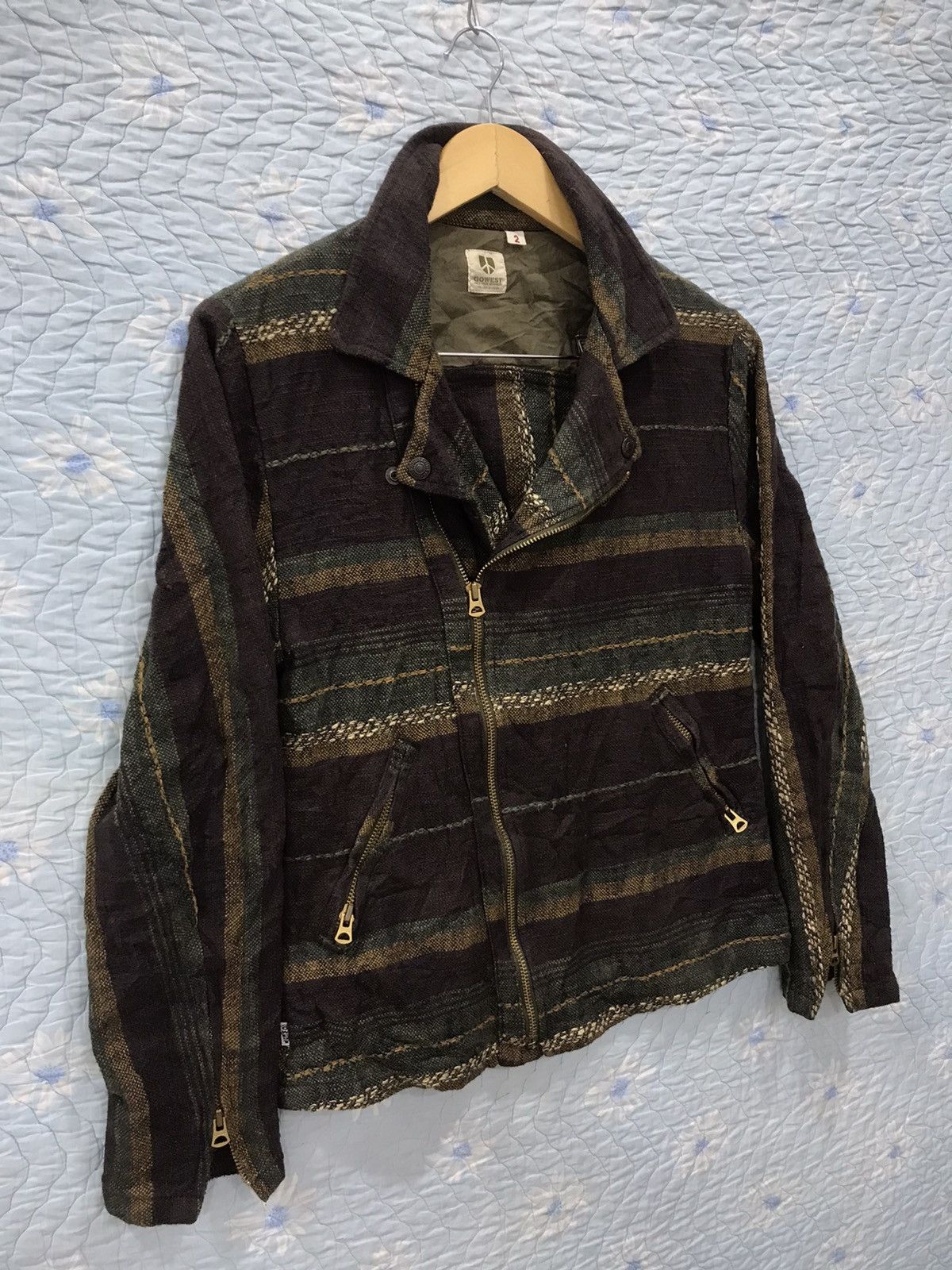 Kapital Kountry 🔥STEALS GOWEST PATCHWORK DOUBLE COLLOR JACKET Size US S / EU 44-46 / 1 - 3 Thumbnail