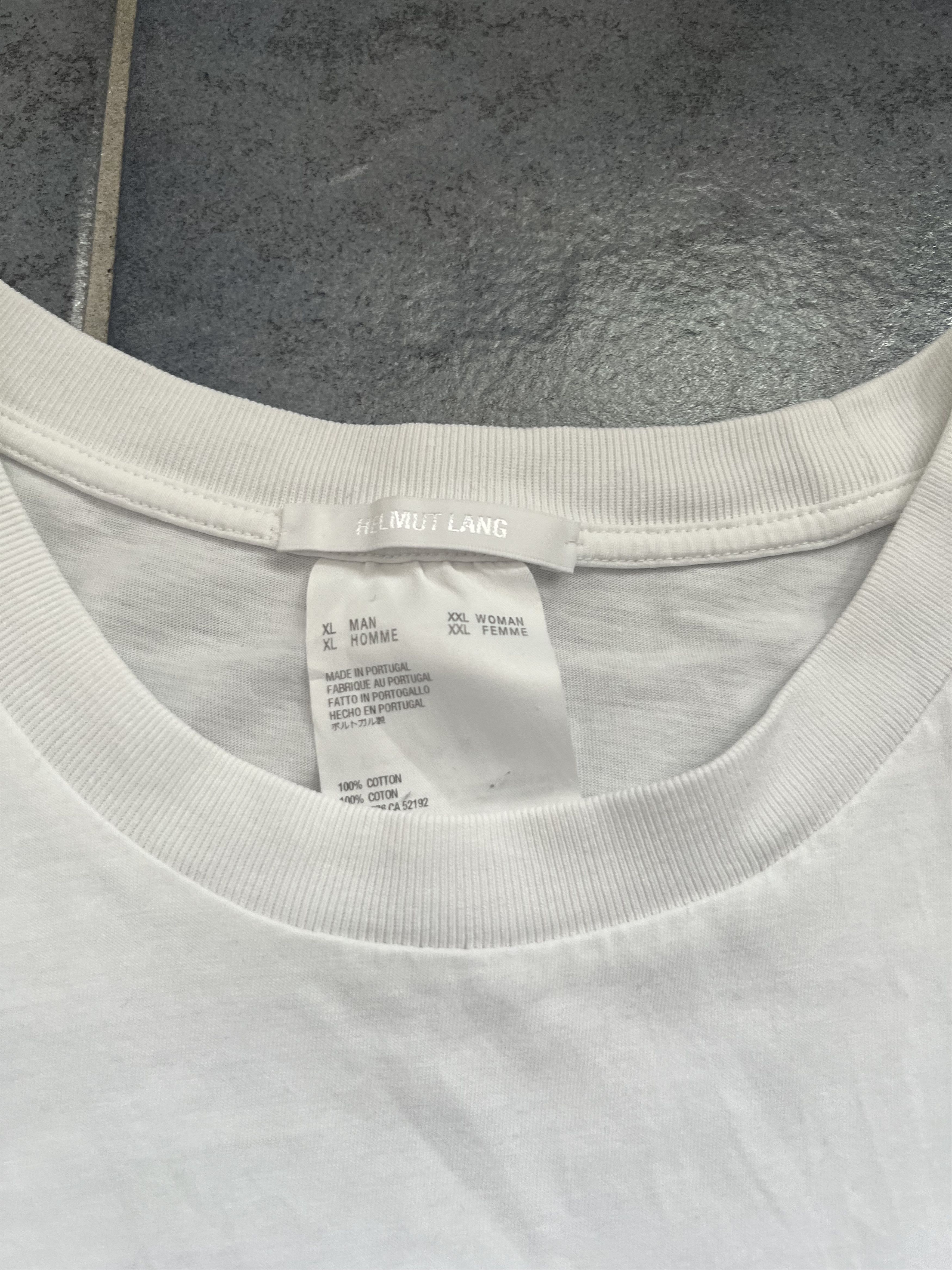 Helmut Lang Dont Let Them Get To You Tee Size US XL / EU 56 / 4 - 3 Thumbnail
