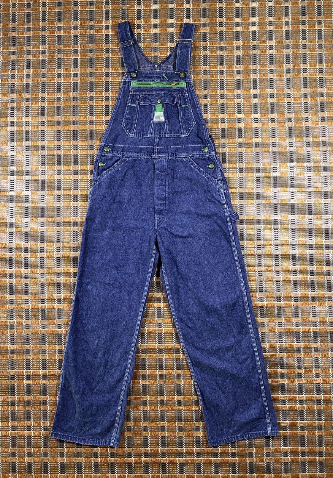 Liberty Vintage 90s Liberty Denim Overall Made In Usa Size US 34 / EU 50 - 1 Thumbnail