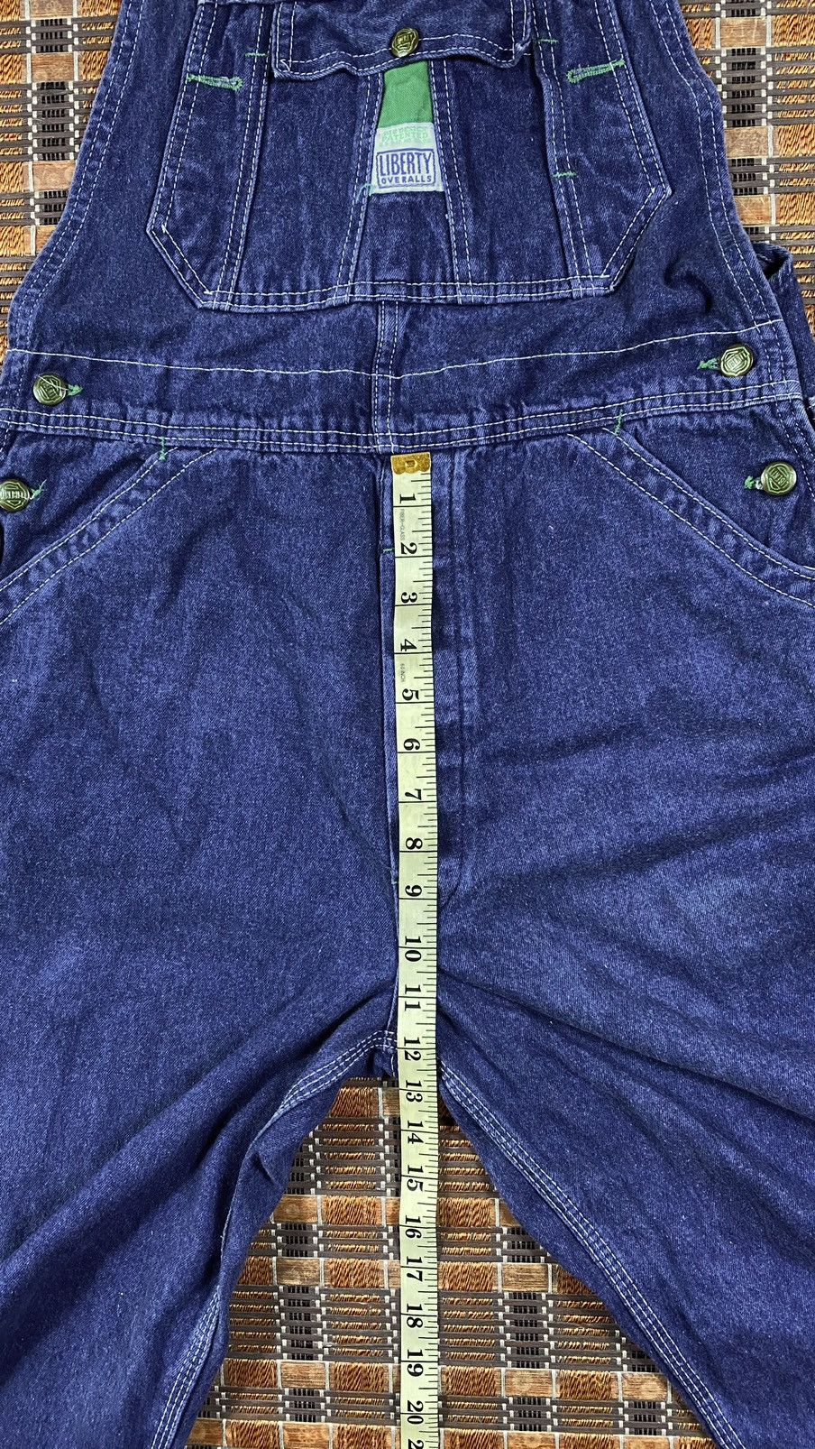 Liberty Vintage 90s Liberty Denim Overall Made In Usa Size US 34 / EU 50 - 5 Thumbnail