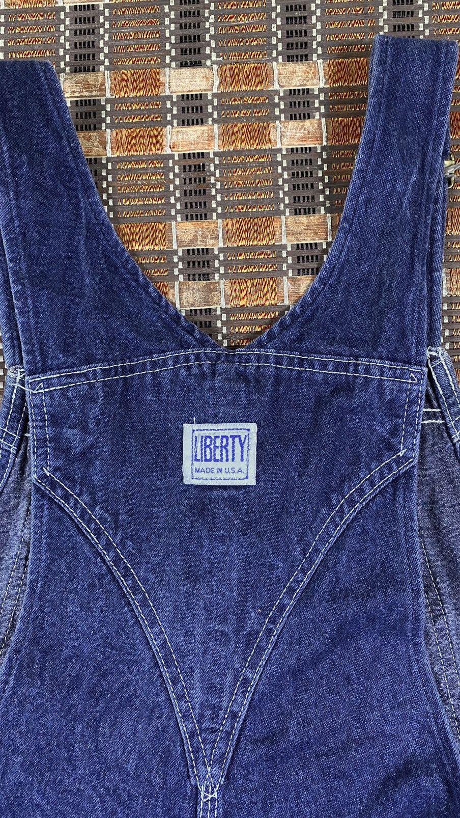 Liberty Vintage 90s Liberty Denim Overall Made In Usa Size US 34 / EU 50 - 9 Thumbnail