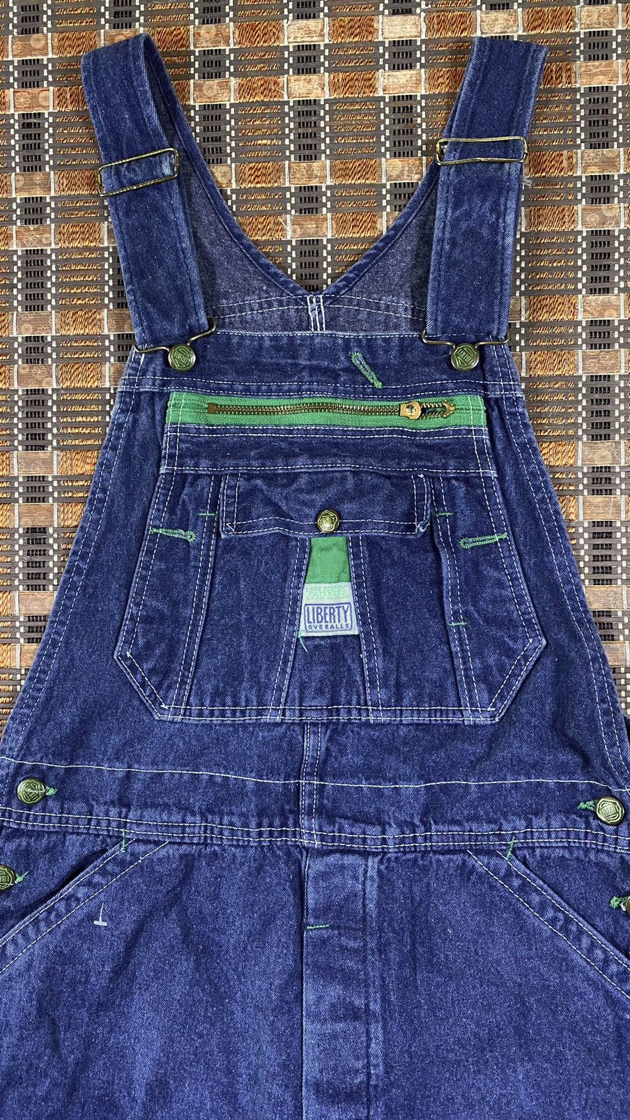 Liberty Vintage 90s Liberty Denim Overall Made In Usa Size US 34 / EU 50 - 3 Thumbnail