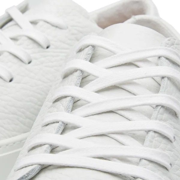 Acne Studios NEW 40 White Adrian Classic Sneakers Grain Leather Shoes Size US 7 / EU 40 - 2 Thumbnail