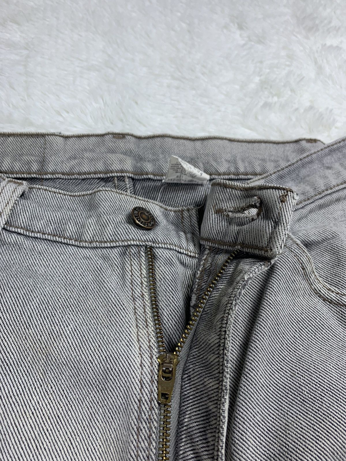 Levi's × Vintage 90's Vintage Levis 560 Light Wash Grey Jeans Size US 33 - 11 Thumbnail