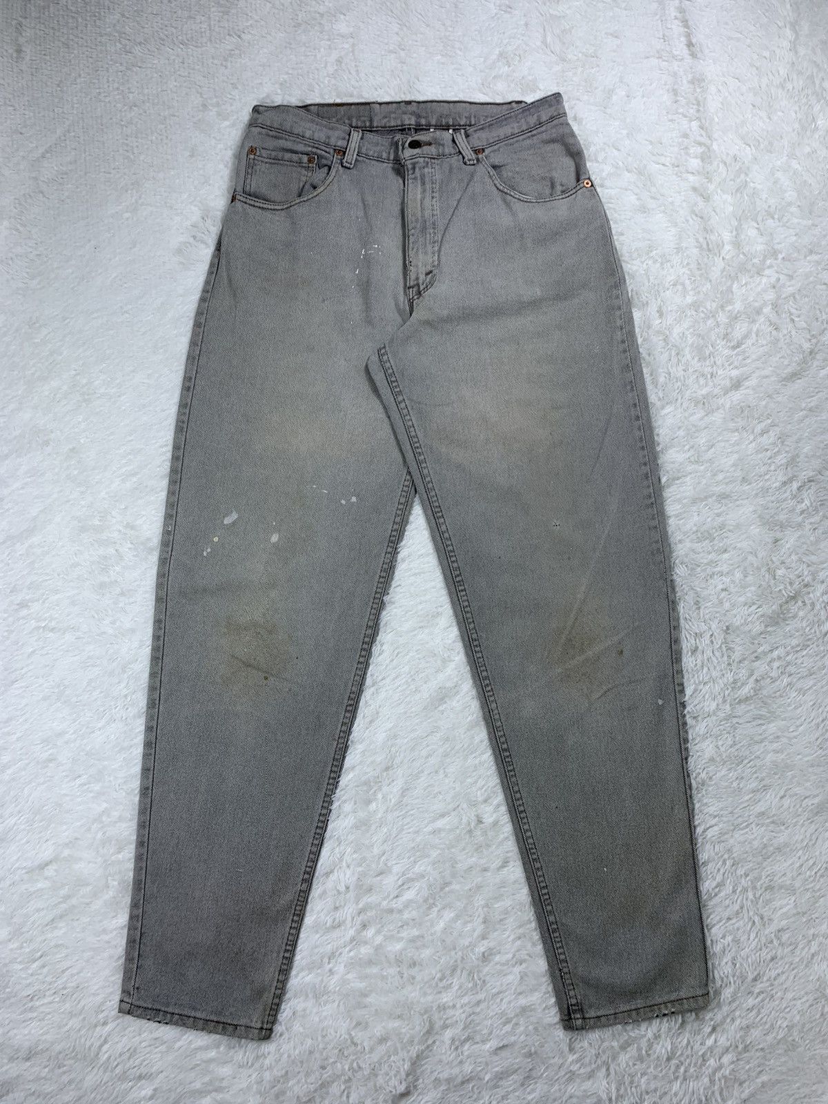 90's Vintage Levis 560 Light Wash Grey Jeans