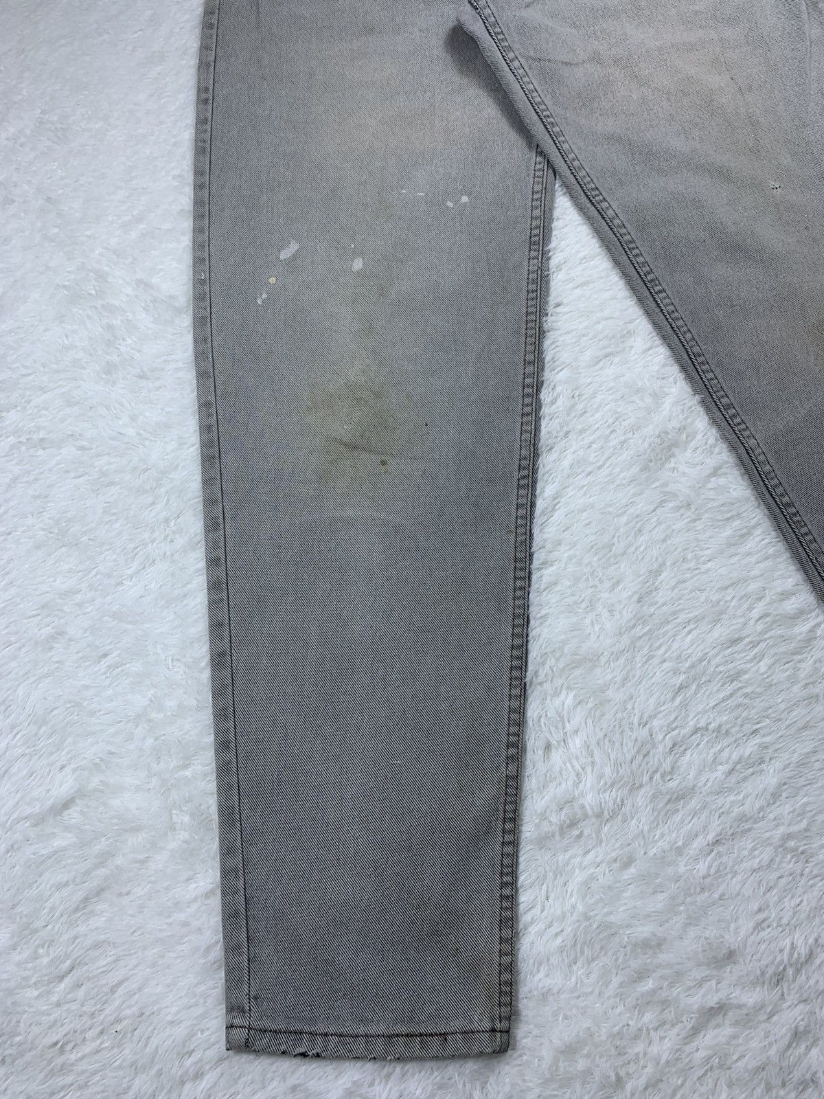 Levi's × Vintage 90's Vintage Levis 560 Light Wash Grey Jeans Size US 33 - 4 Thumbnail