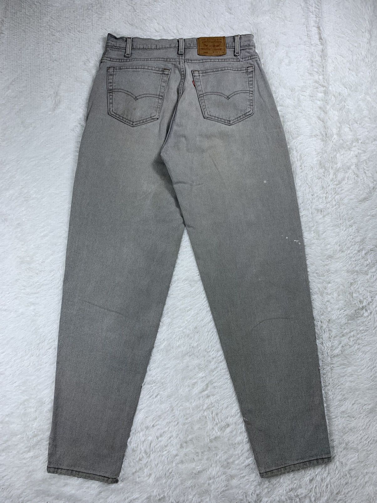 Levi's × Vintage 90's Vintage Levis 560 Light Wash Grey Jeans Size US 33 - 15 Thumbnail