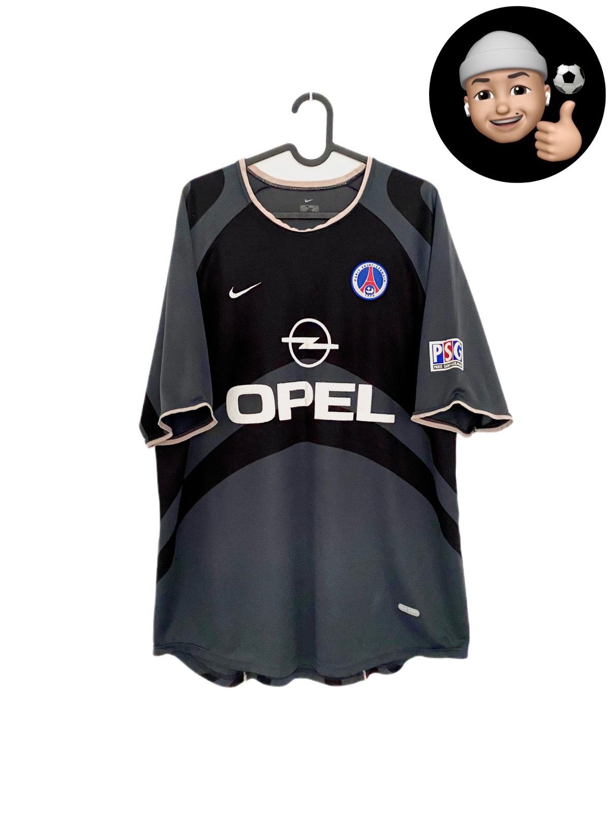 Vintage Nike PSG 2001 - 2002 Home Football Shirt in Navy Blue –  thebreadandbuttercollection