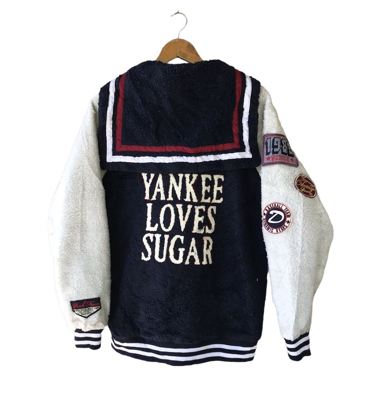 MLB RARE VINTAGE YANKEES FULL ZIPPER JACKET Size US L / EU 52-54 / 3 - 1 Thumbnail