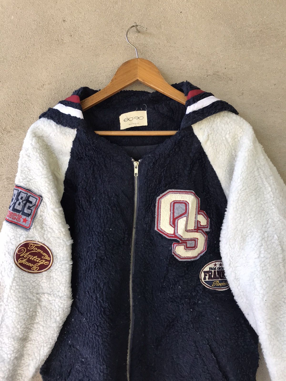 MLB RARE VINTAGE YANKEES FULL ZIPPER JACKET Size US L / EU 52-54 / 3 - 9 Thumbnail
