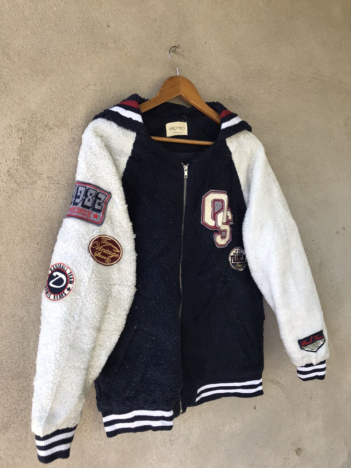 MLB RARE VINTAGE YANKEES FULL ZIPPER JACKET Size US L / EU 52-54 / 3 - 8 Thumbnail